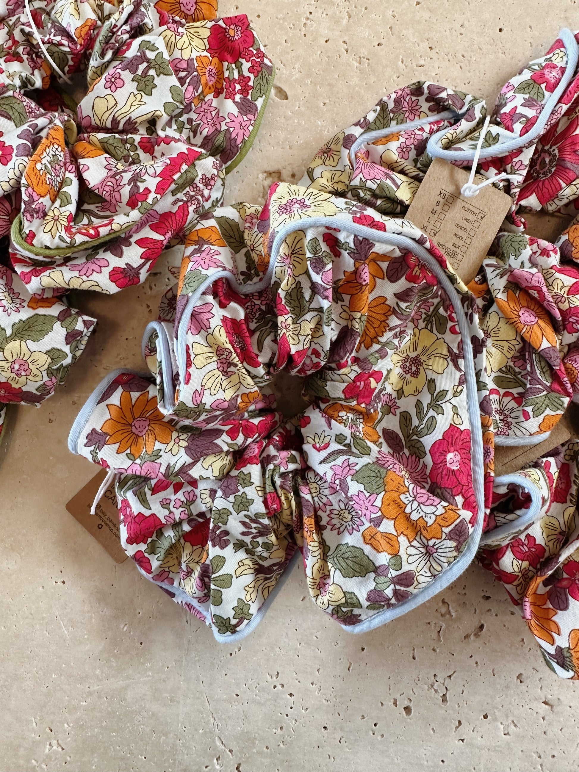 Fall Floral Scrunchie XL