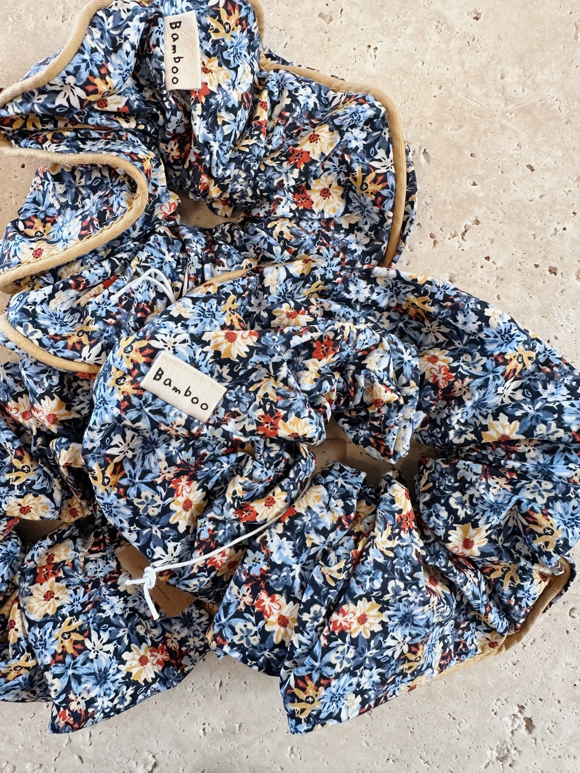 Fall Floral Scrunchie XL