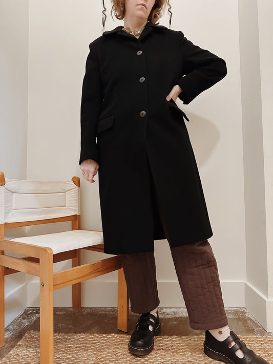 Wool/Cashmere Dress Coat
