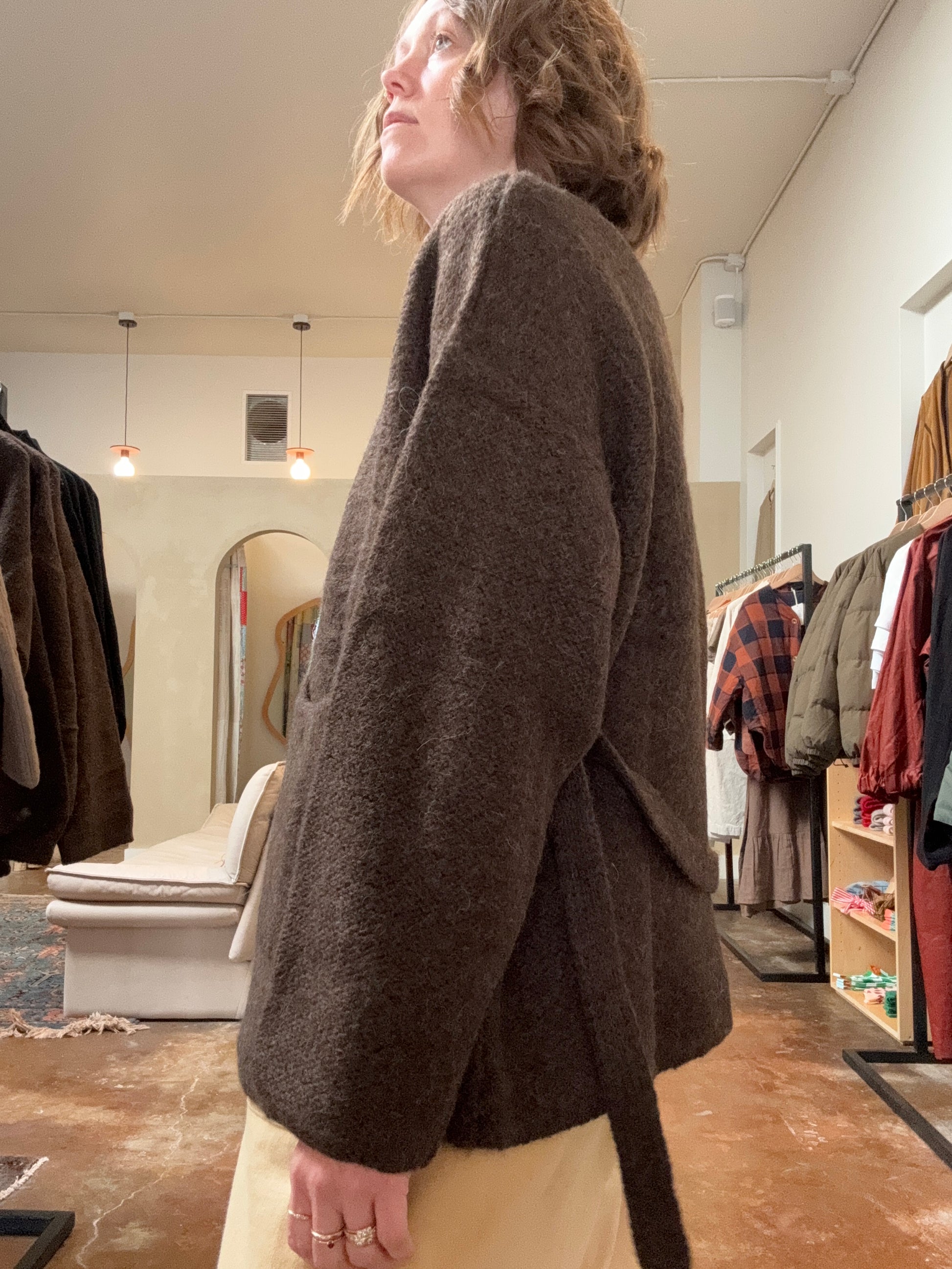 Felted Sweater Coat