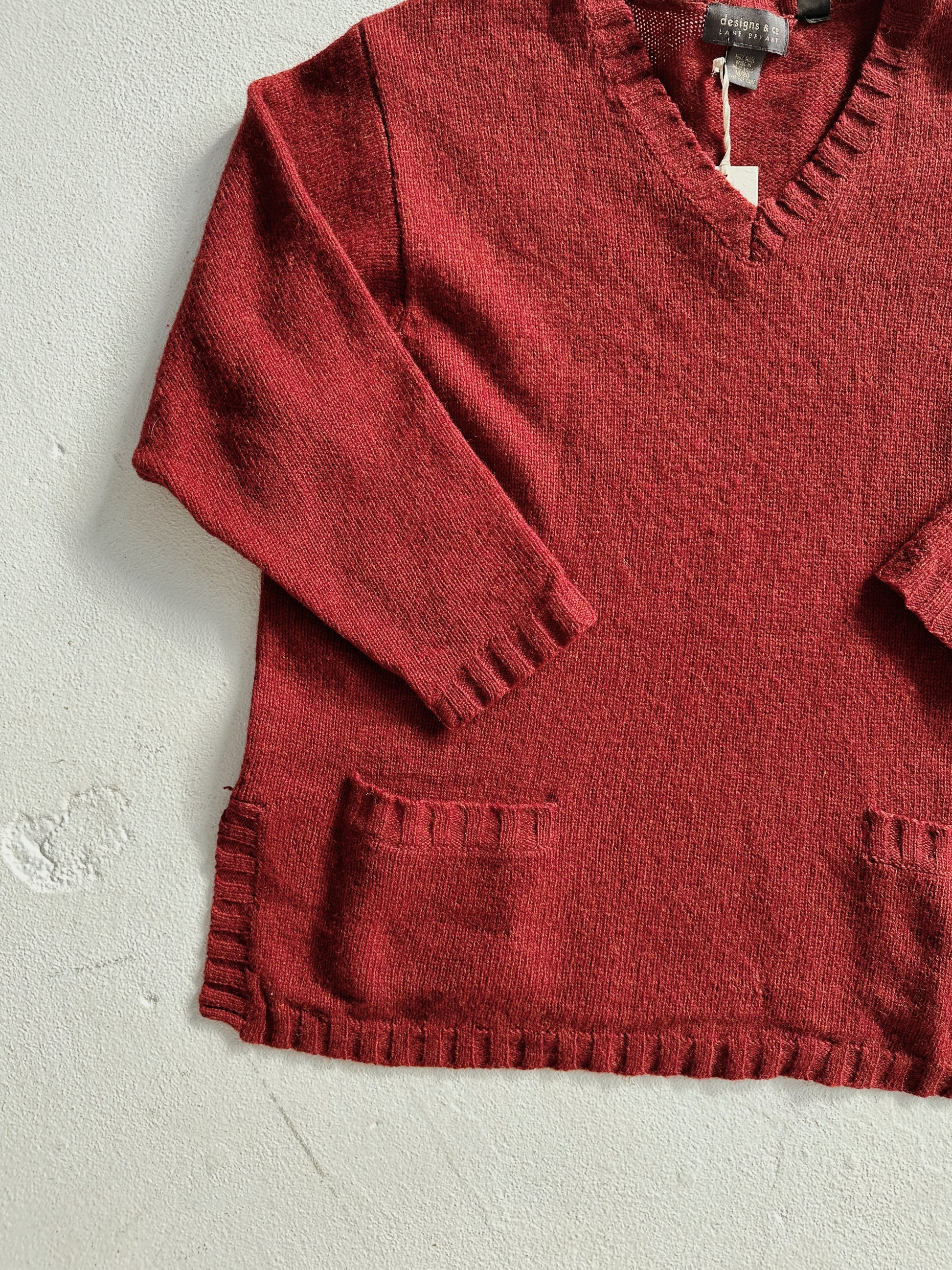 Hip Pocket Wool Knit Tunic