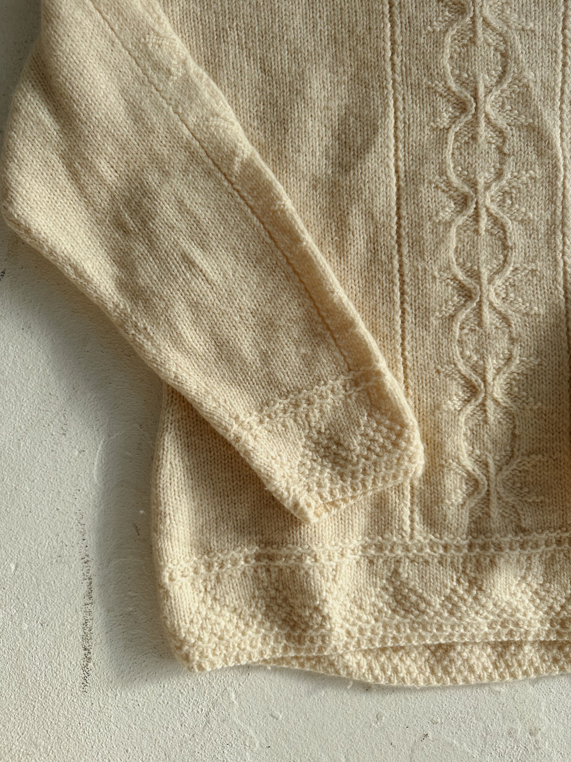 Hand Knit Wool Sweater
