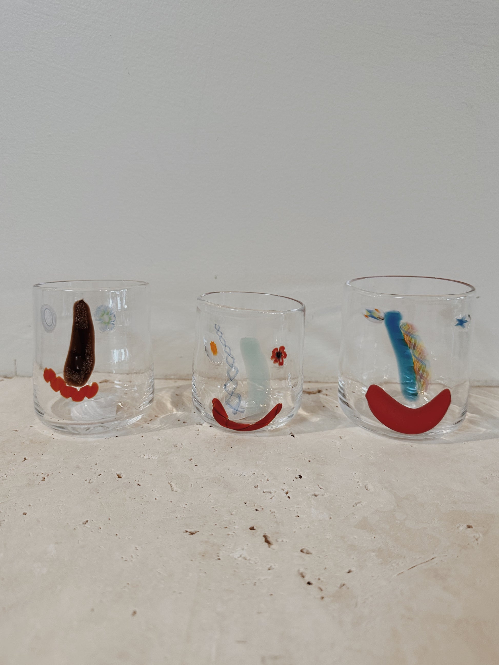 Face Vessel Cocktail Glass