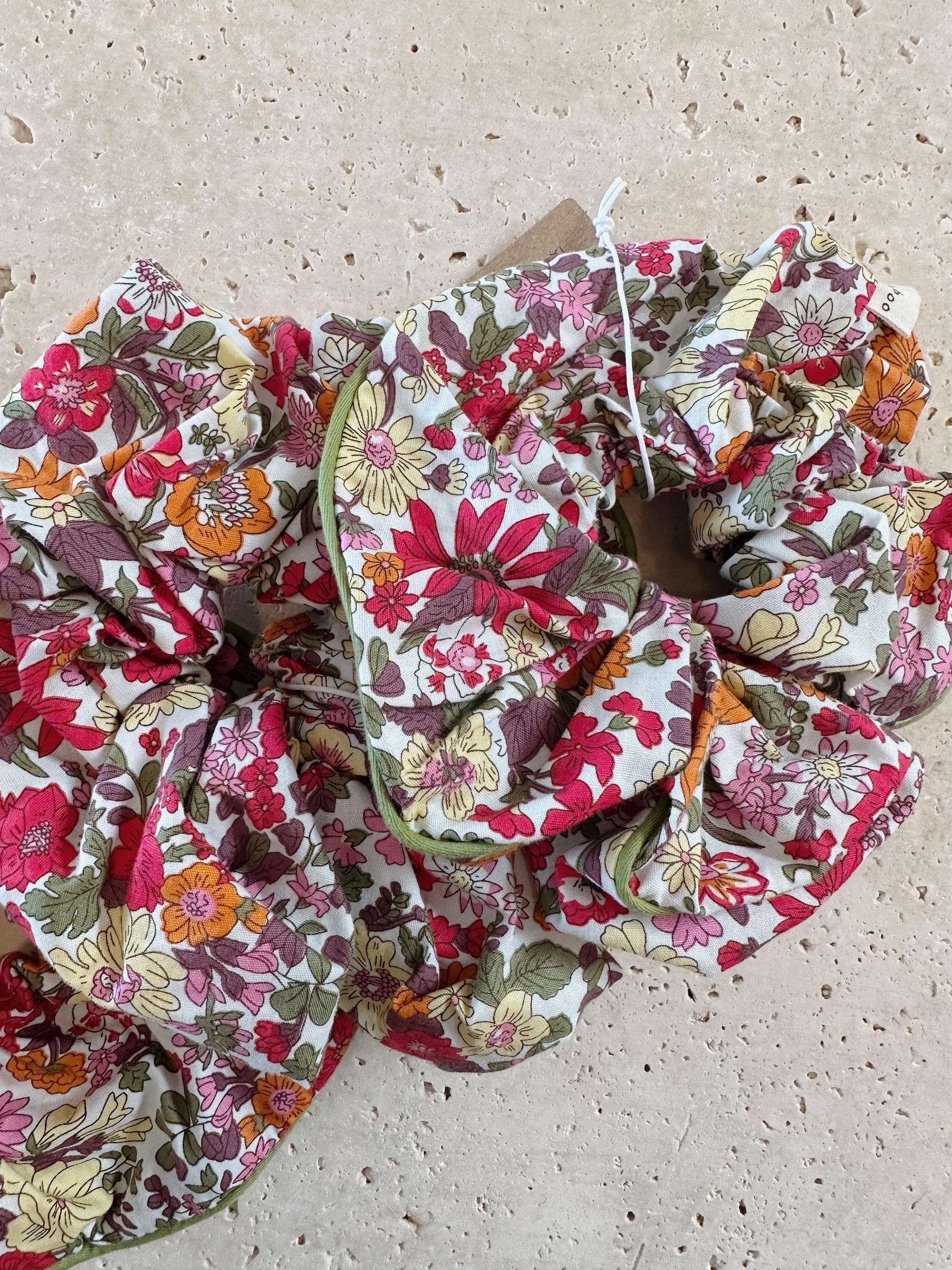 Fall Floral Scrunchie XL