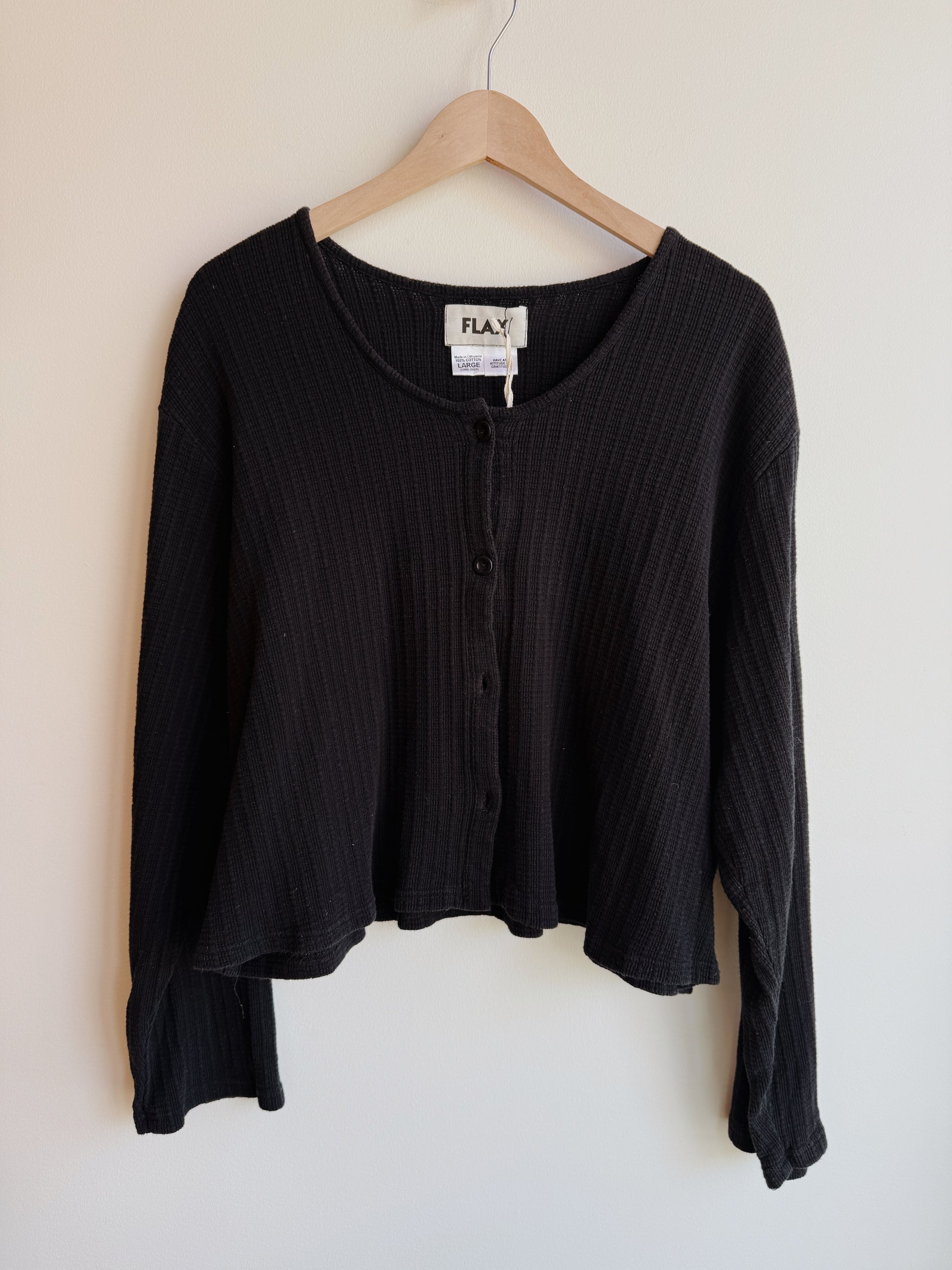 Flax Cotton Cardi