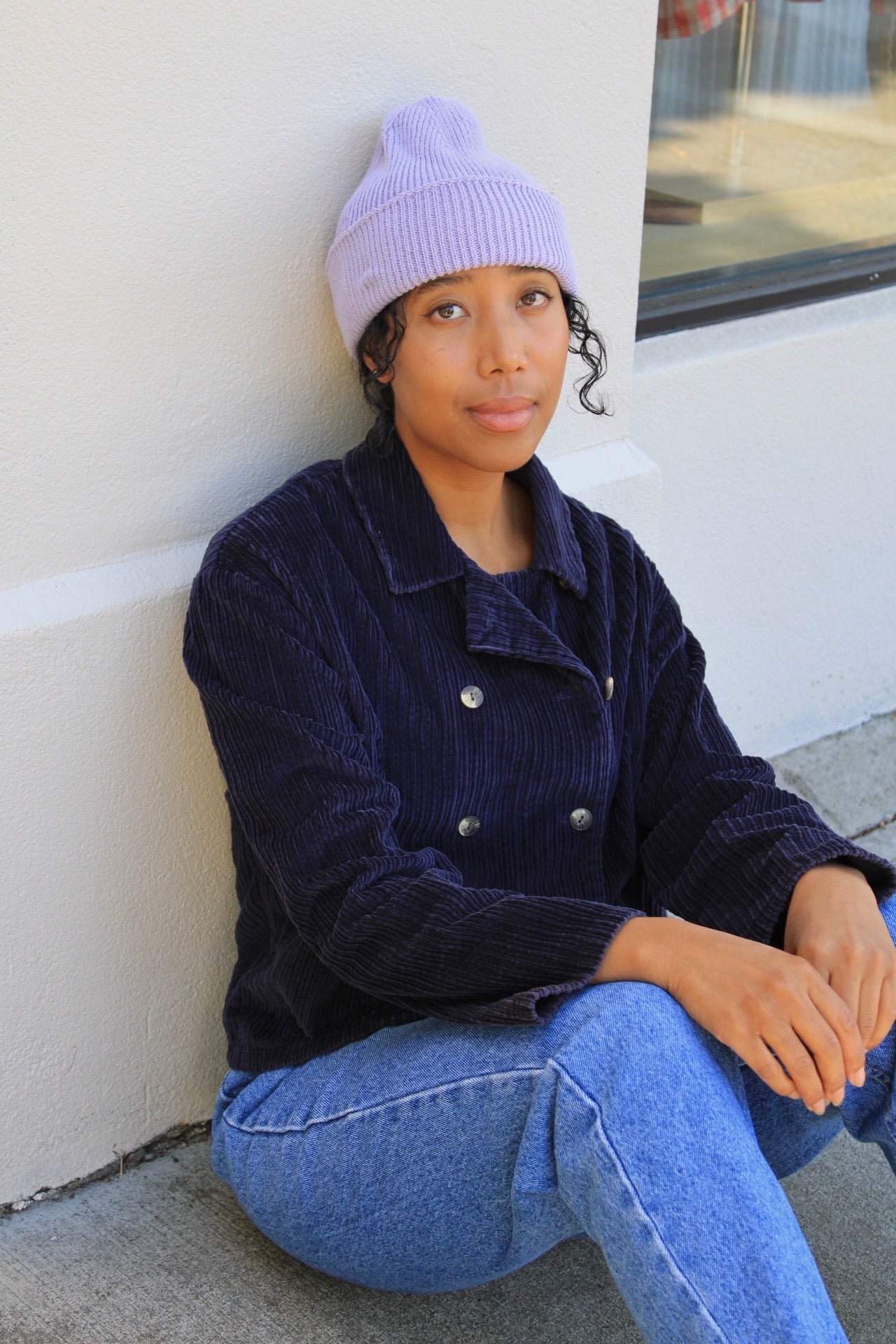 Cropped Corduroy Jacket