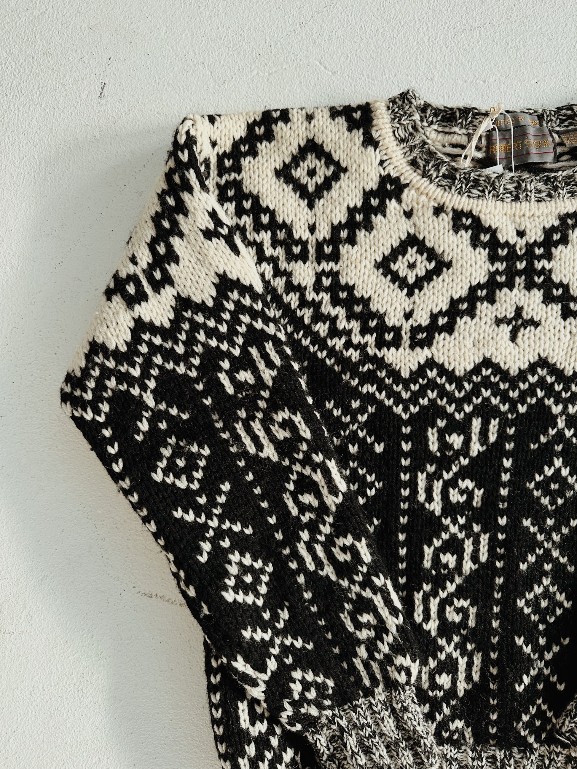 Hand Knit Wool Sweater