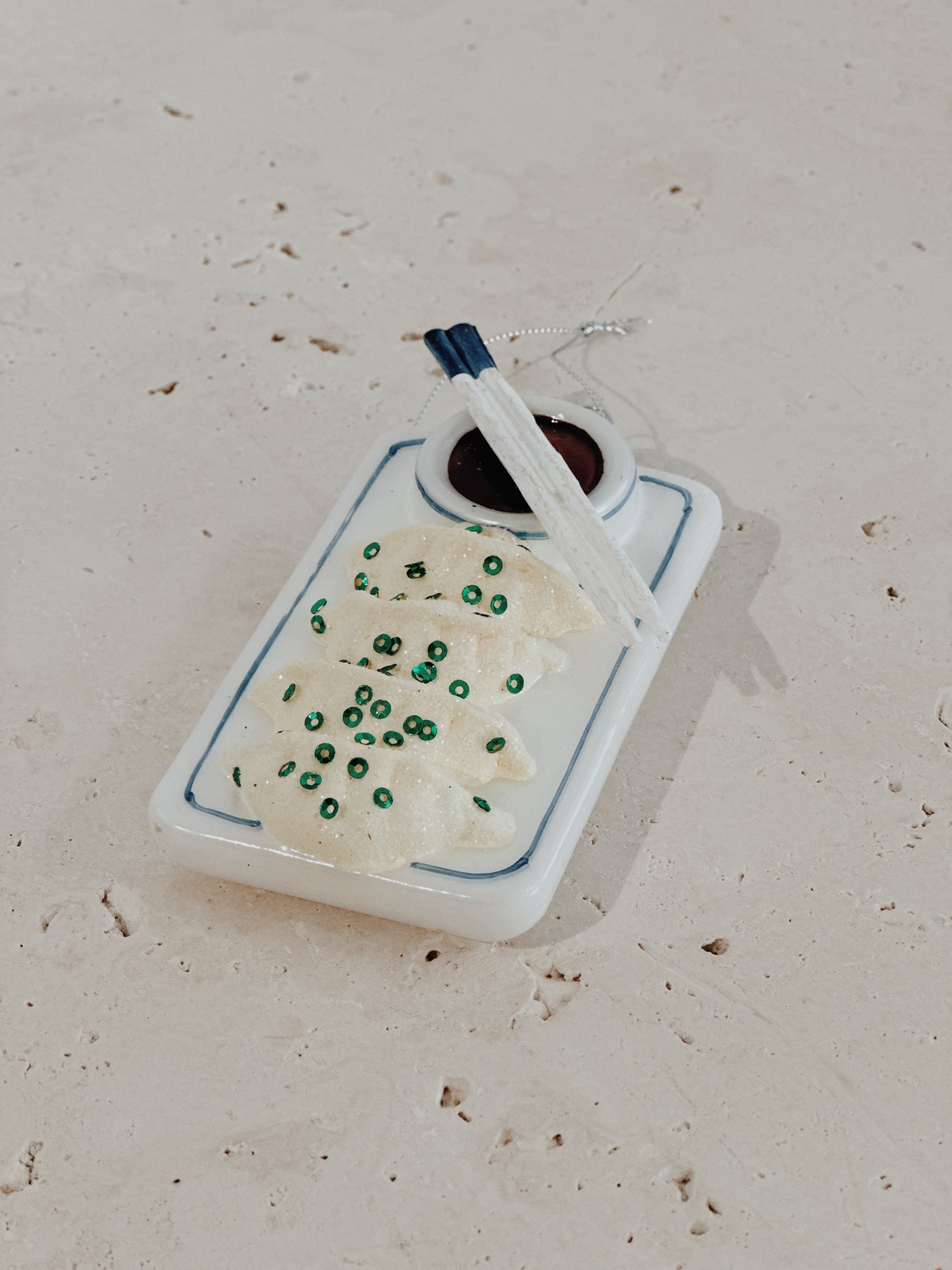 Dumpling Tray Ornament
