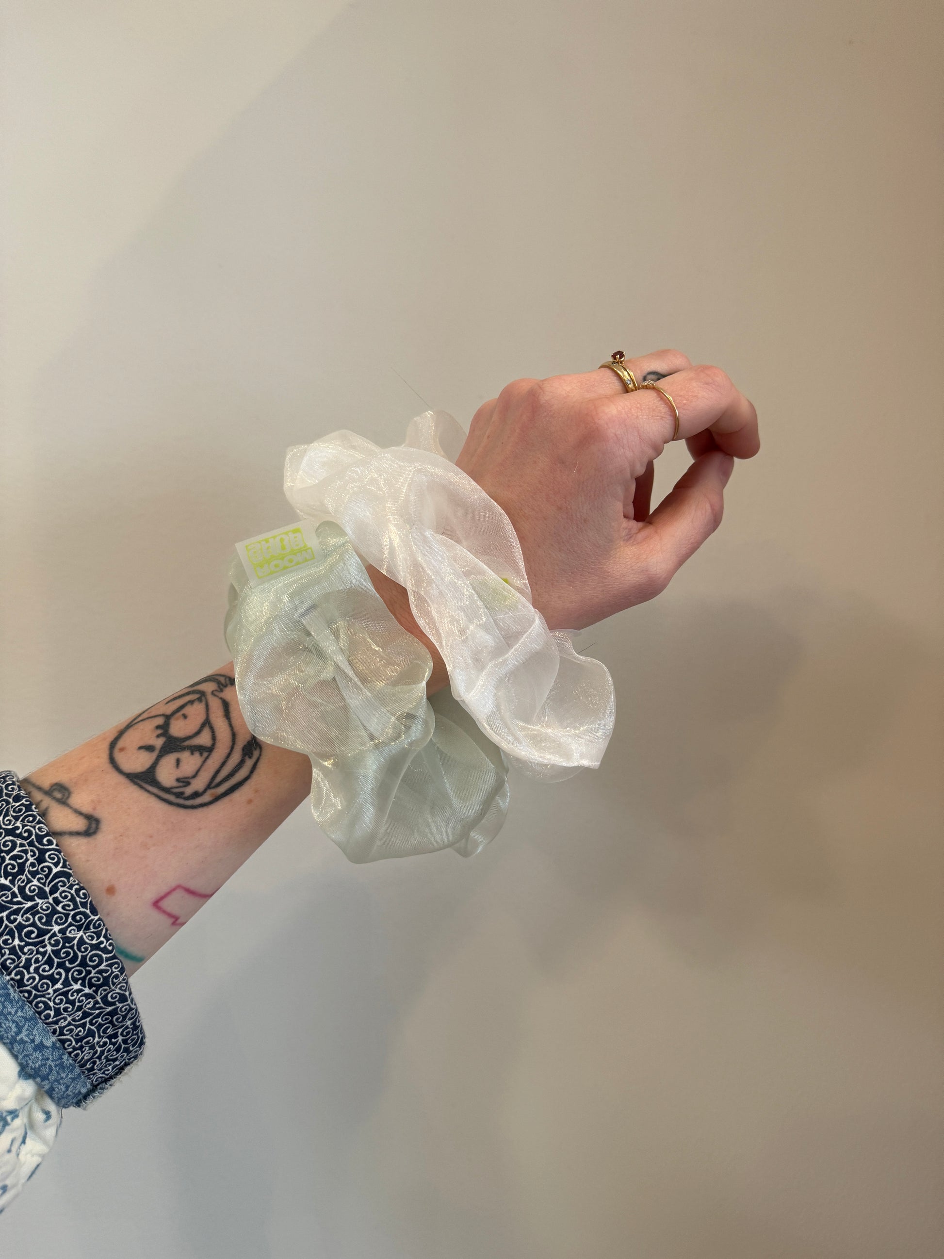 Mini Organza Scrunchie