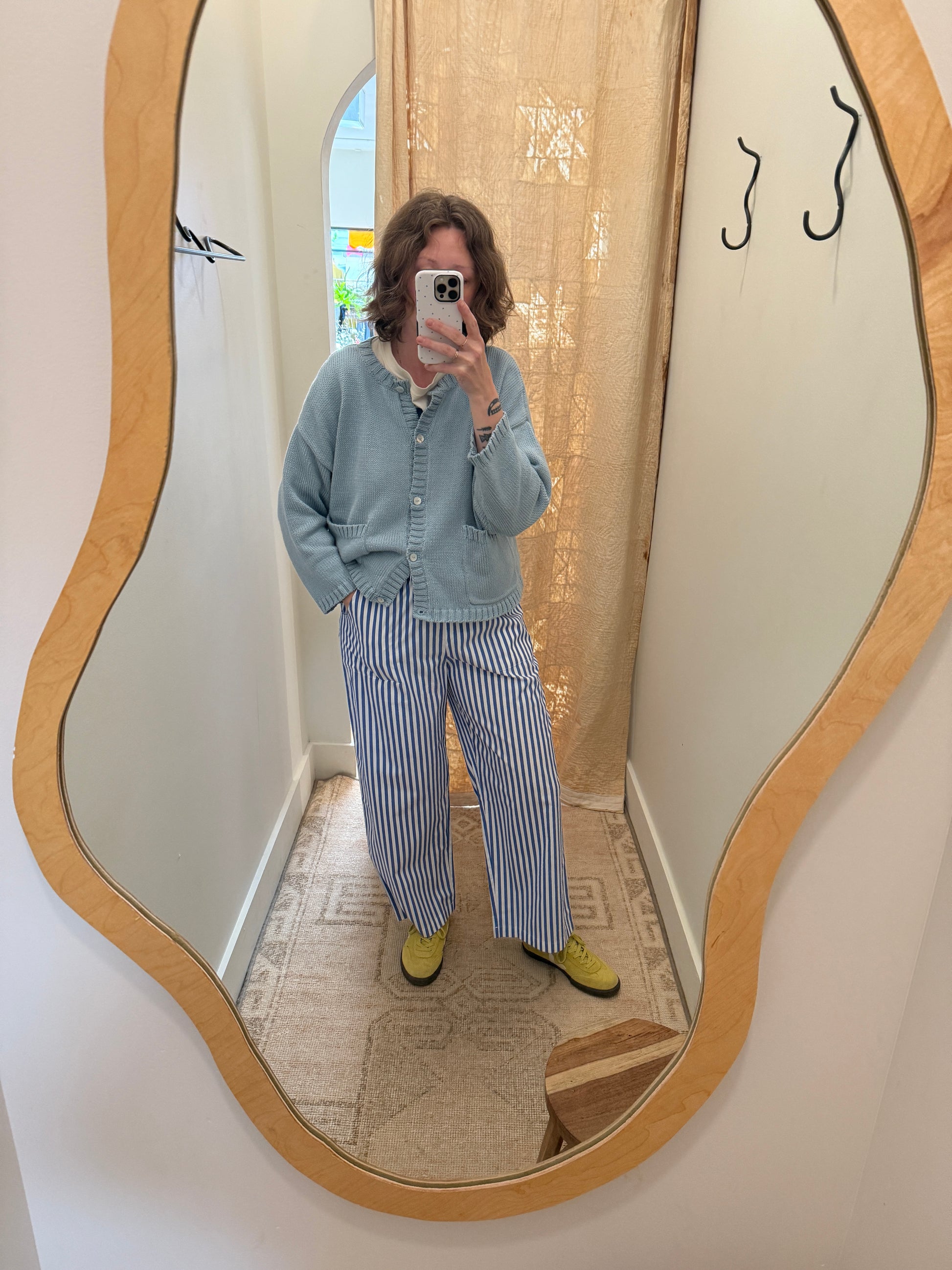 Stripe Pop Drawstring Pant