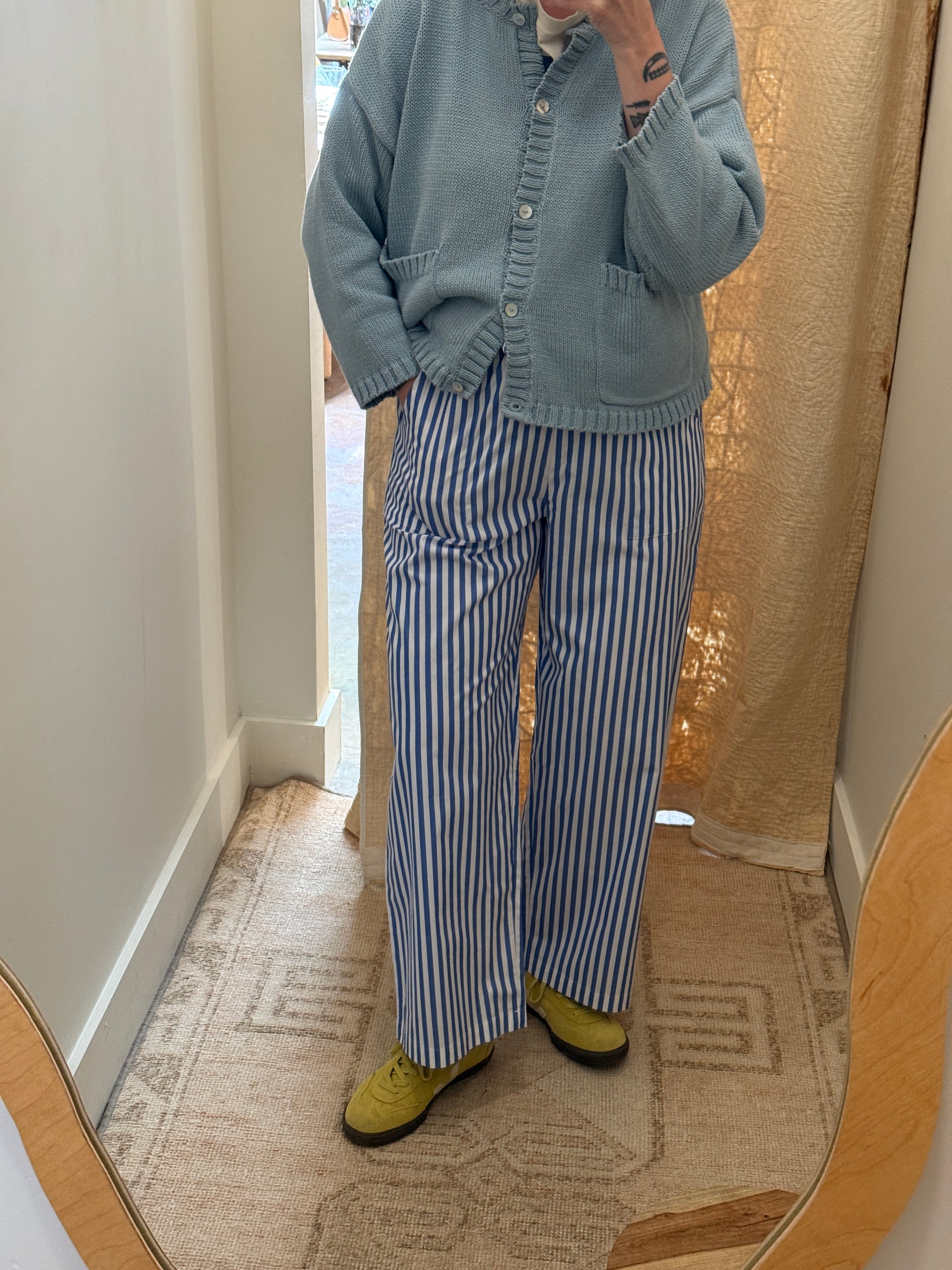 Stripe Pop Drawstring Pant
