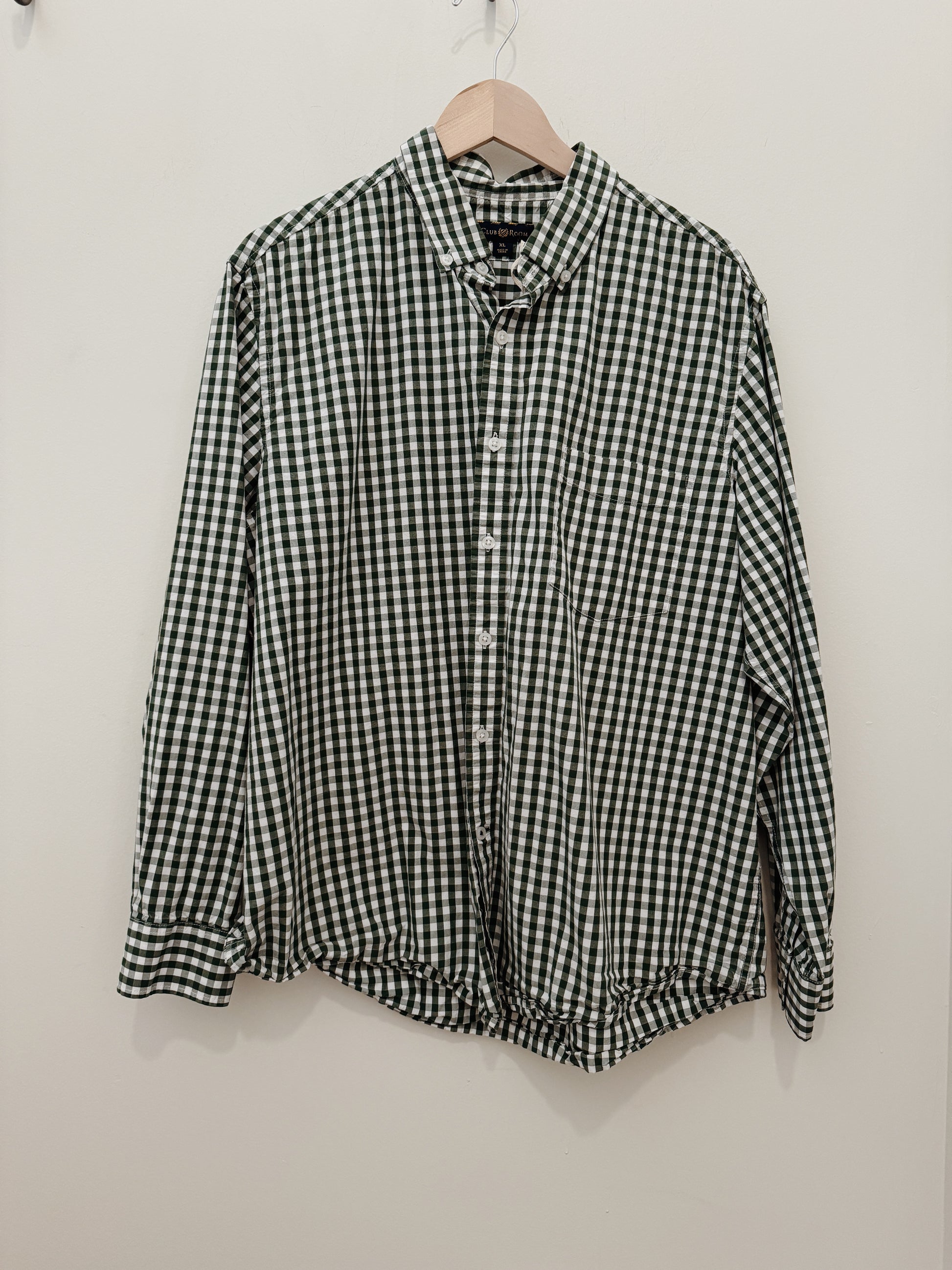 Gingham Cotton Buttondown