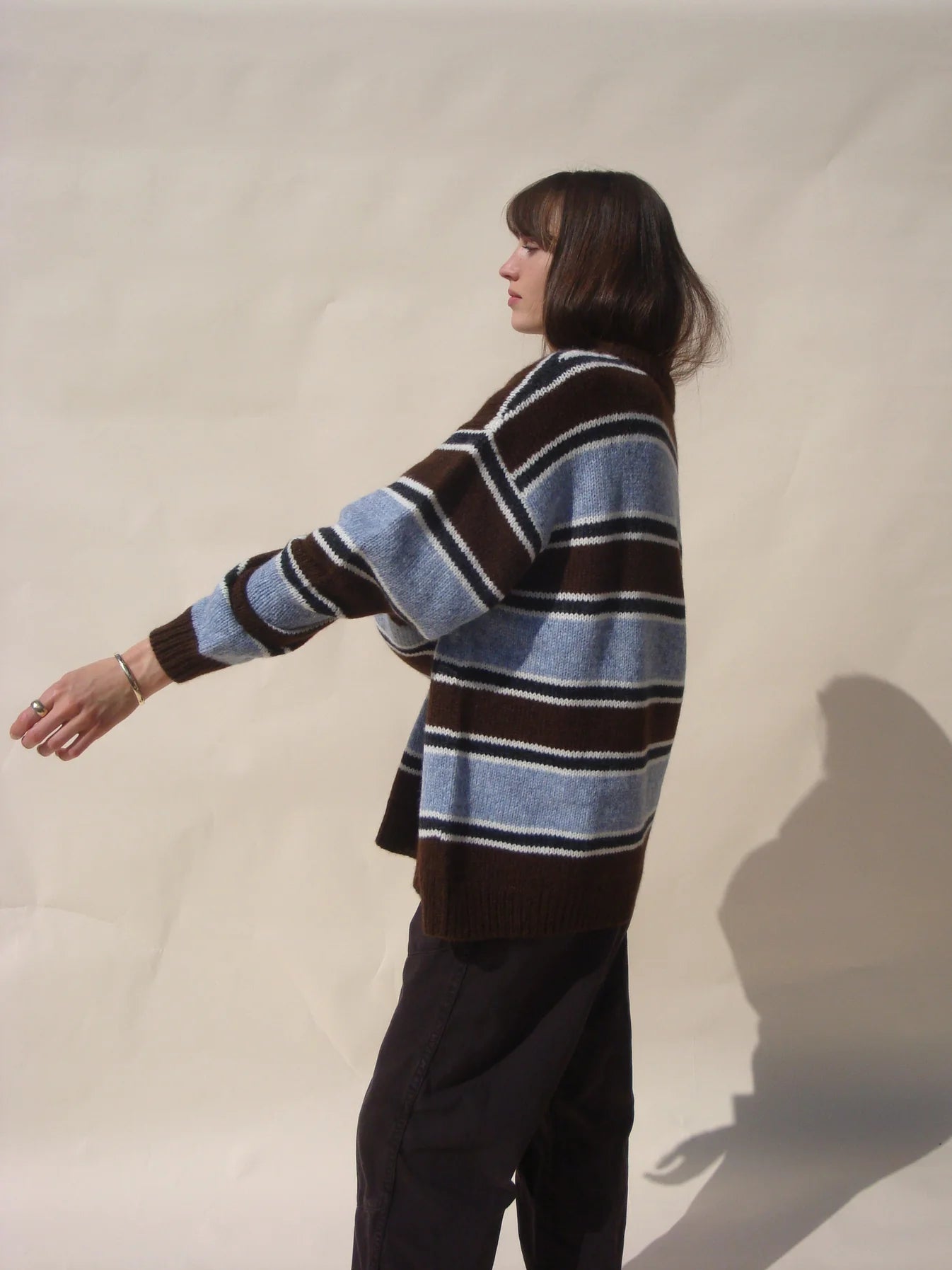 Sienna Striped Crew