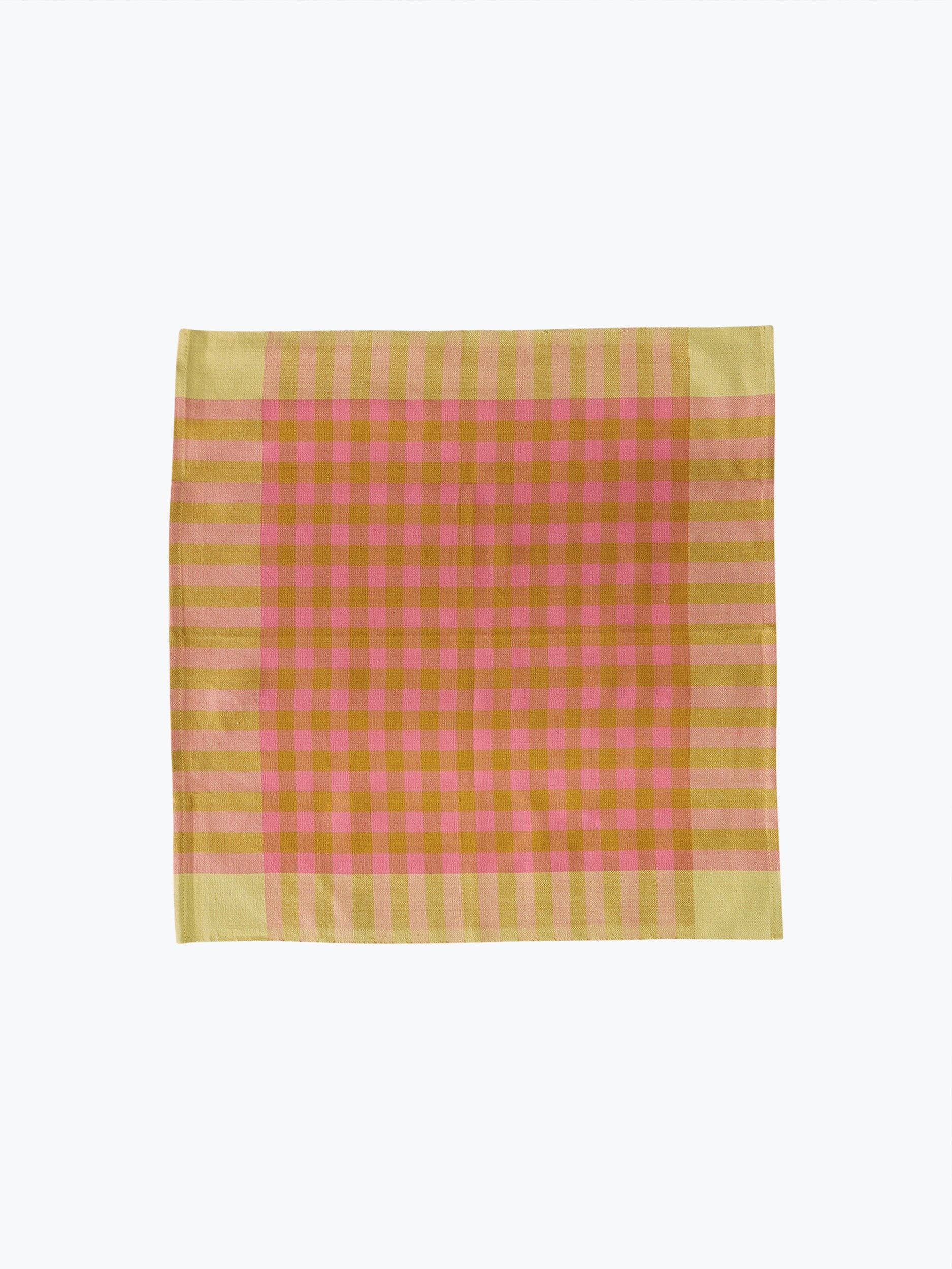 Grid Napkin Pair - Paloma