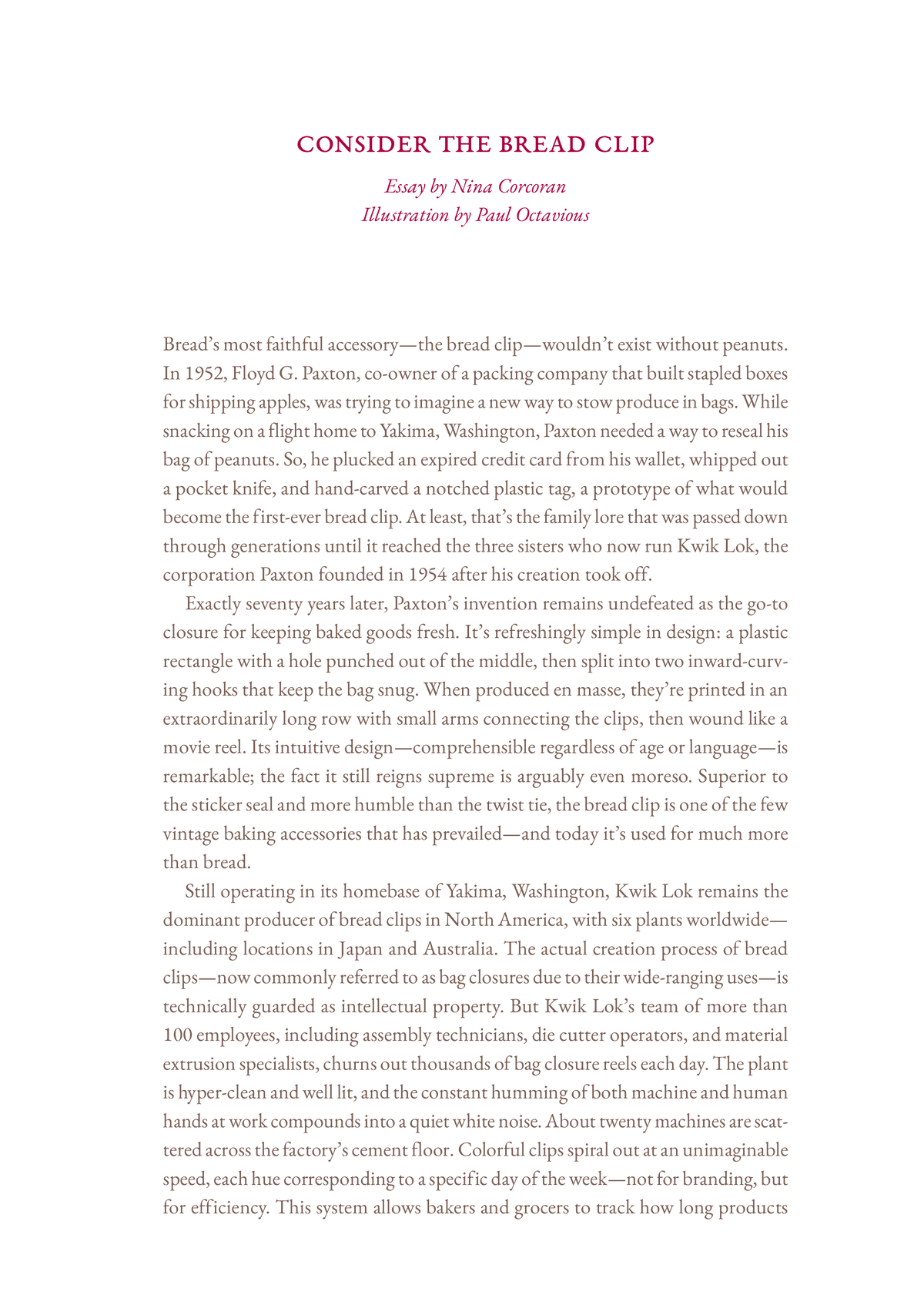 Cake Zine Issue 6 - Daily Bread