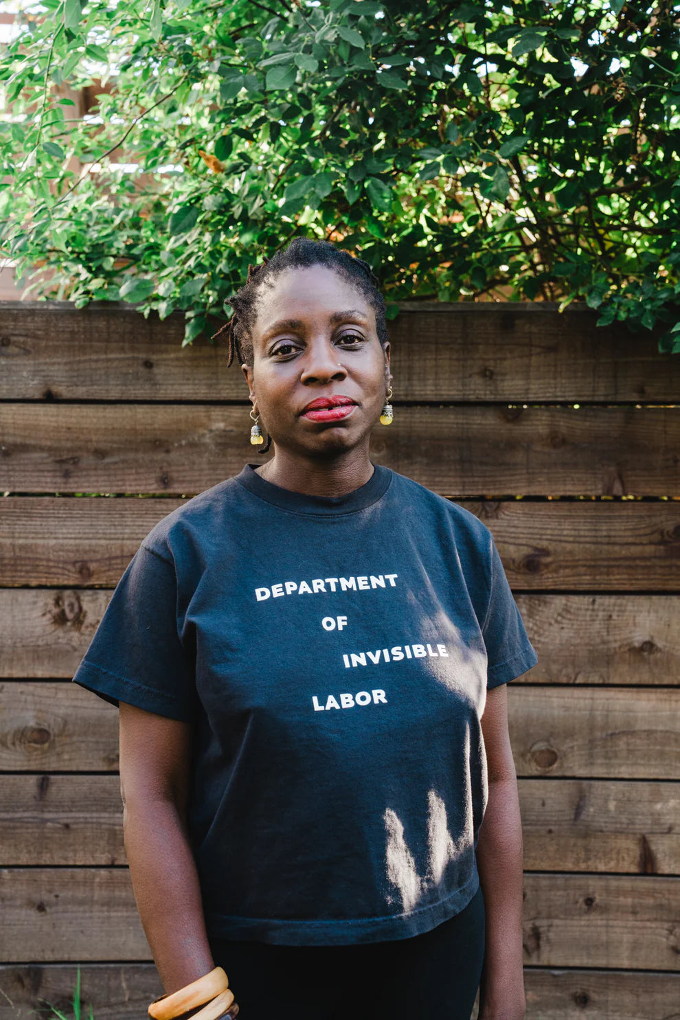 Dept of Invisible Labor Tee