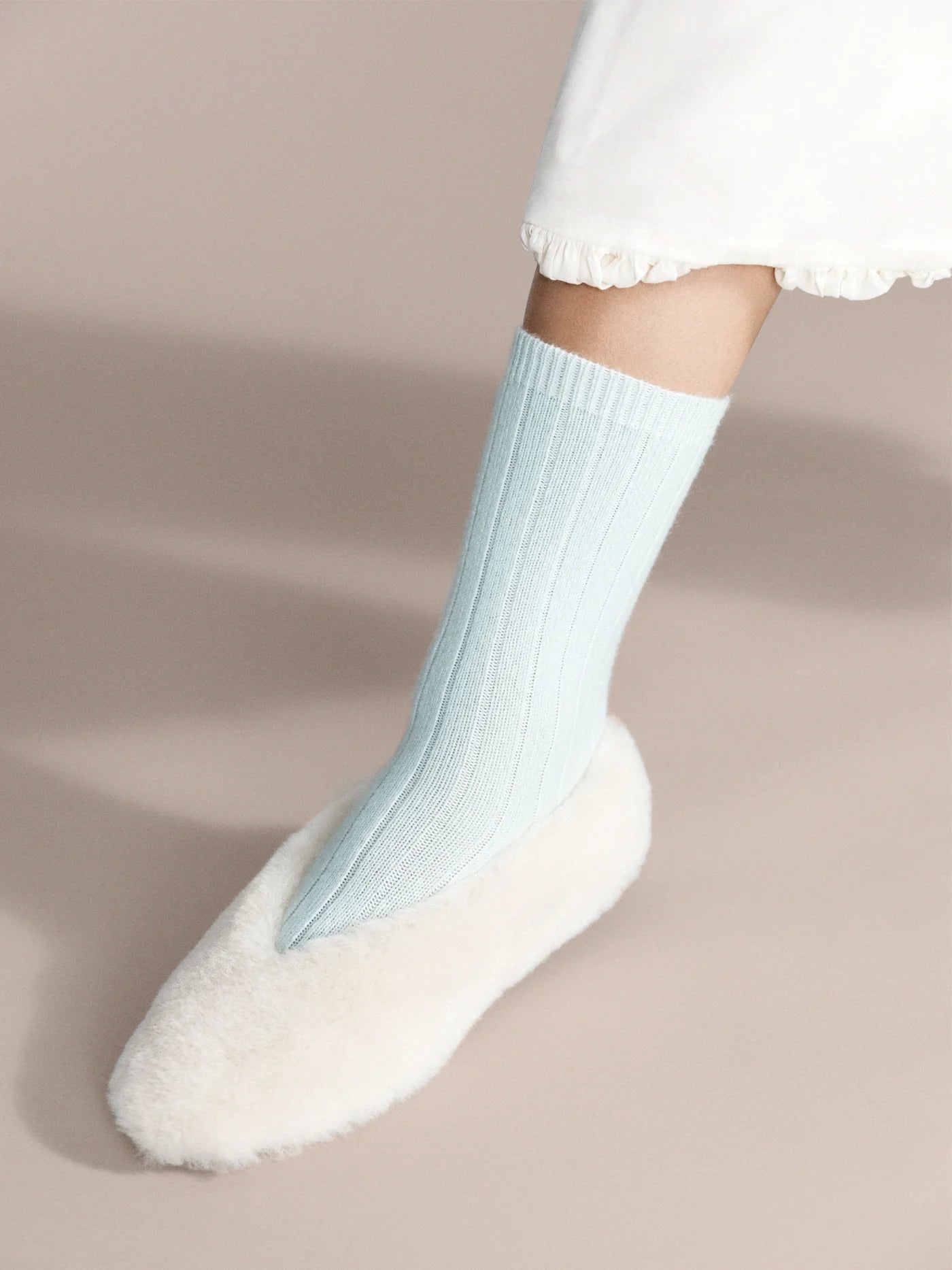 Italia Cashmere Cozy Rib Crew