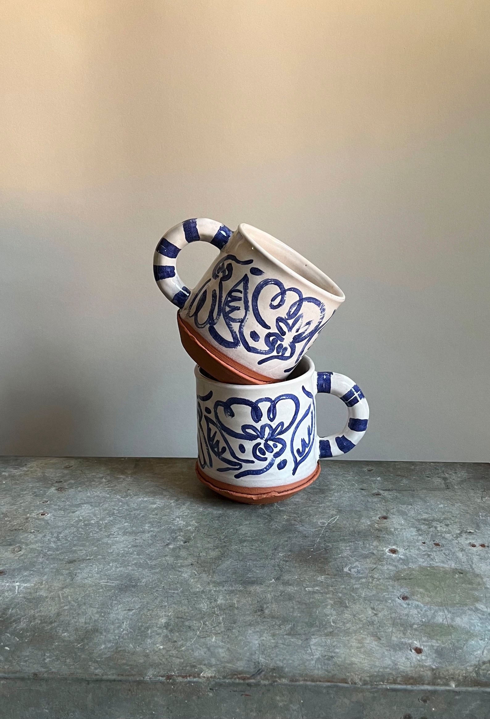 Folk Flower Mug