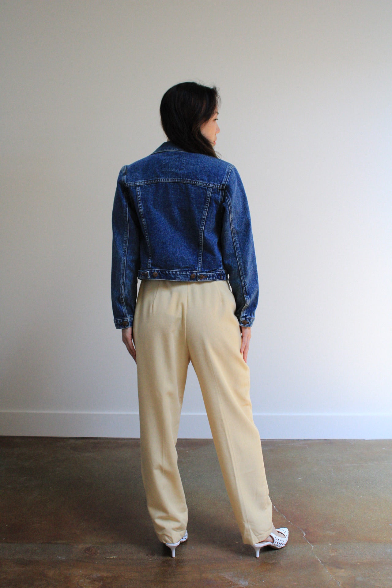Cropped Denim Jacket