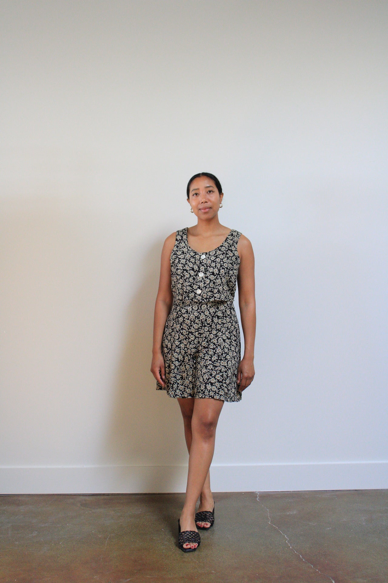 Daisy Rayon Romper