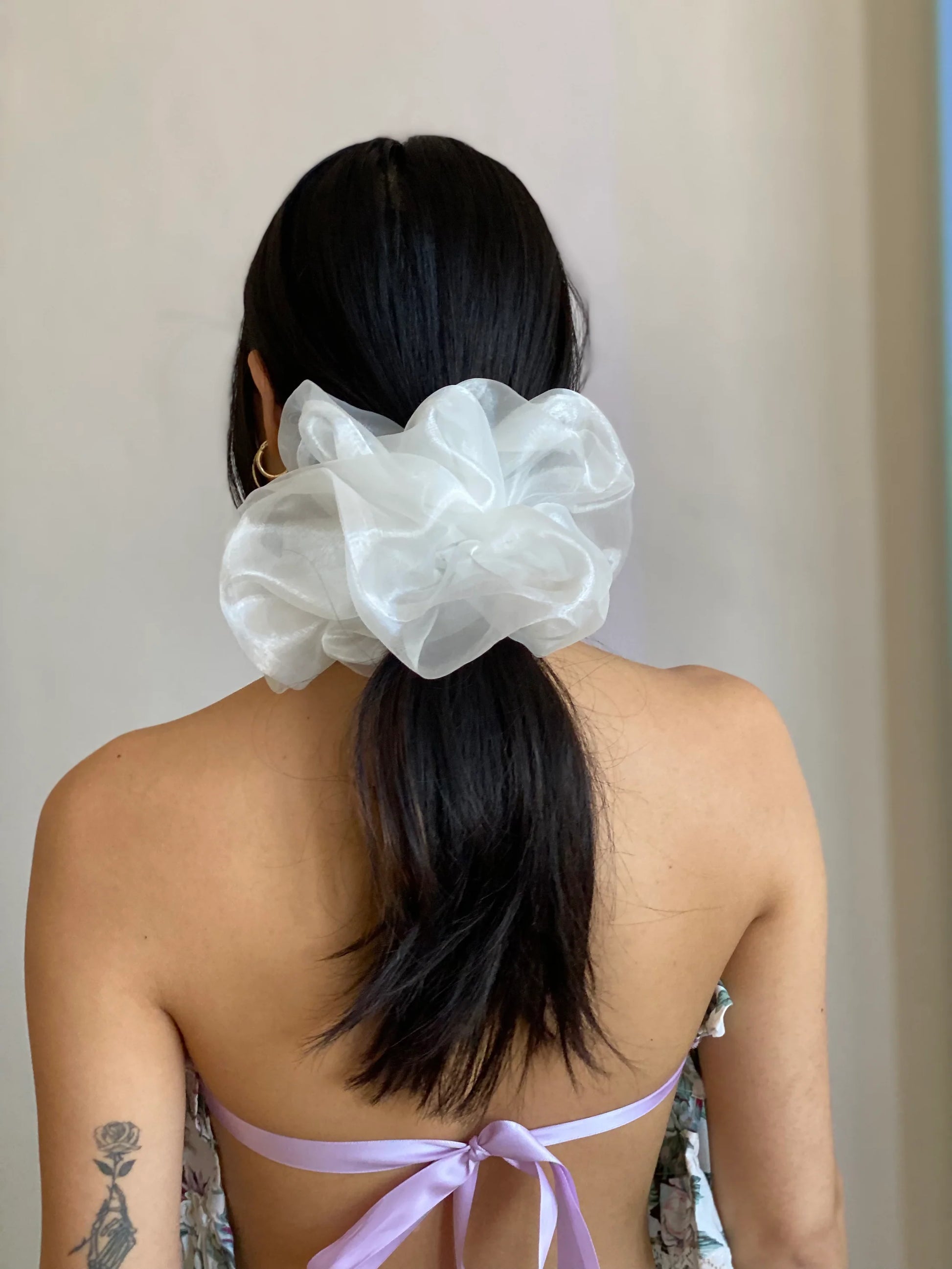 Giant Organza Scrunchie