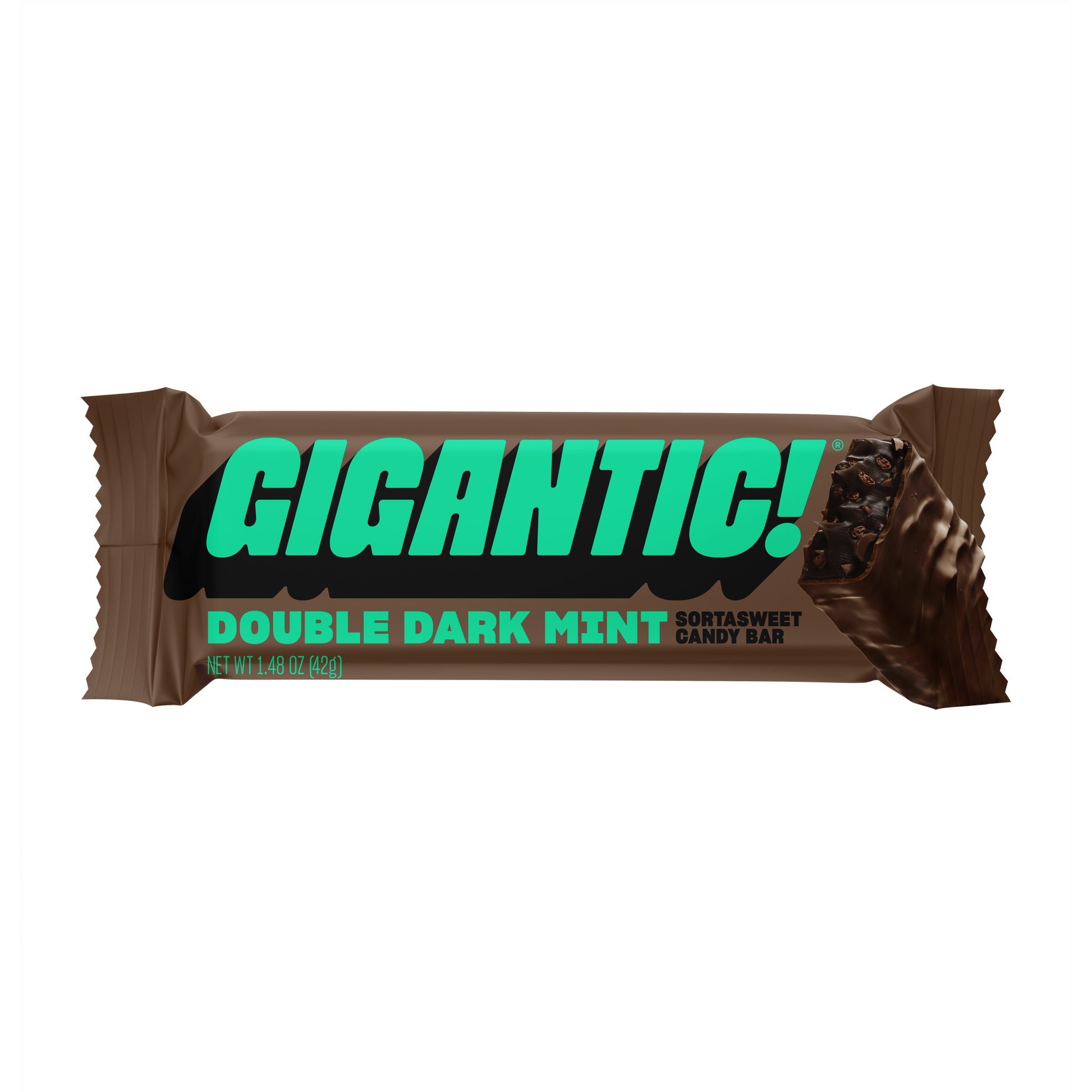 Double Dark Mint Candy Bar