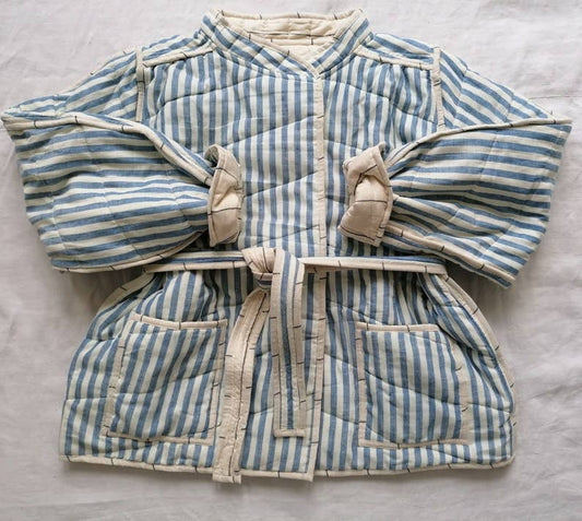 Organic Cotton Stripe Jacket