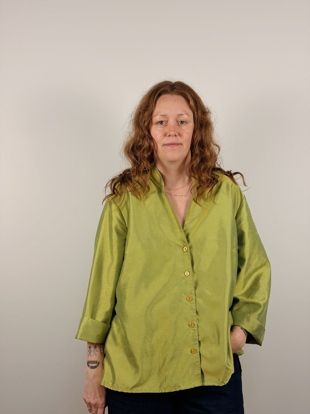 Pistachio Blouse
