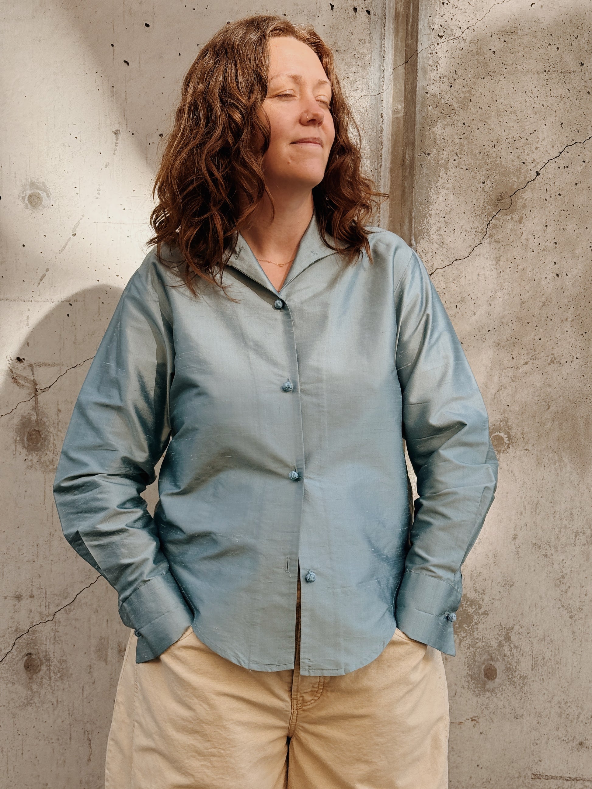 Starpower Silk Blouse