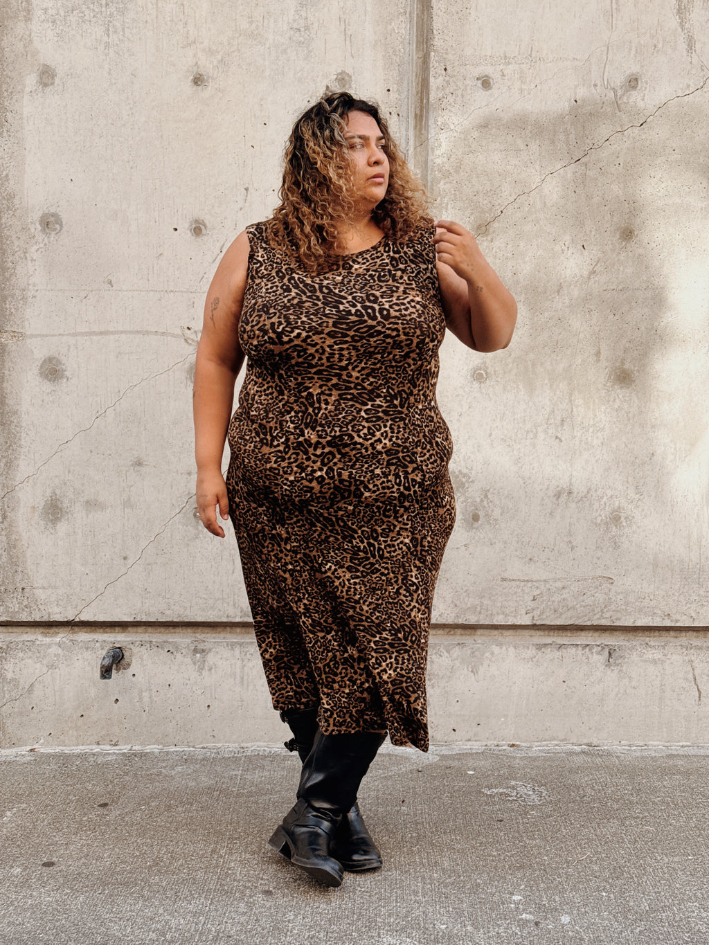 Leopard Travelers Dress