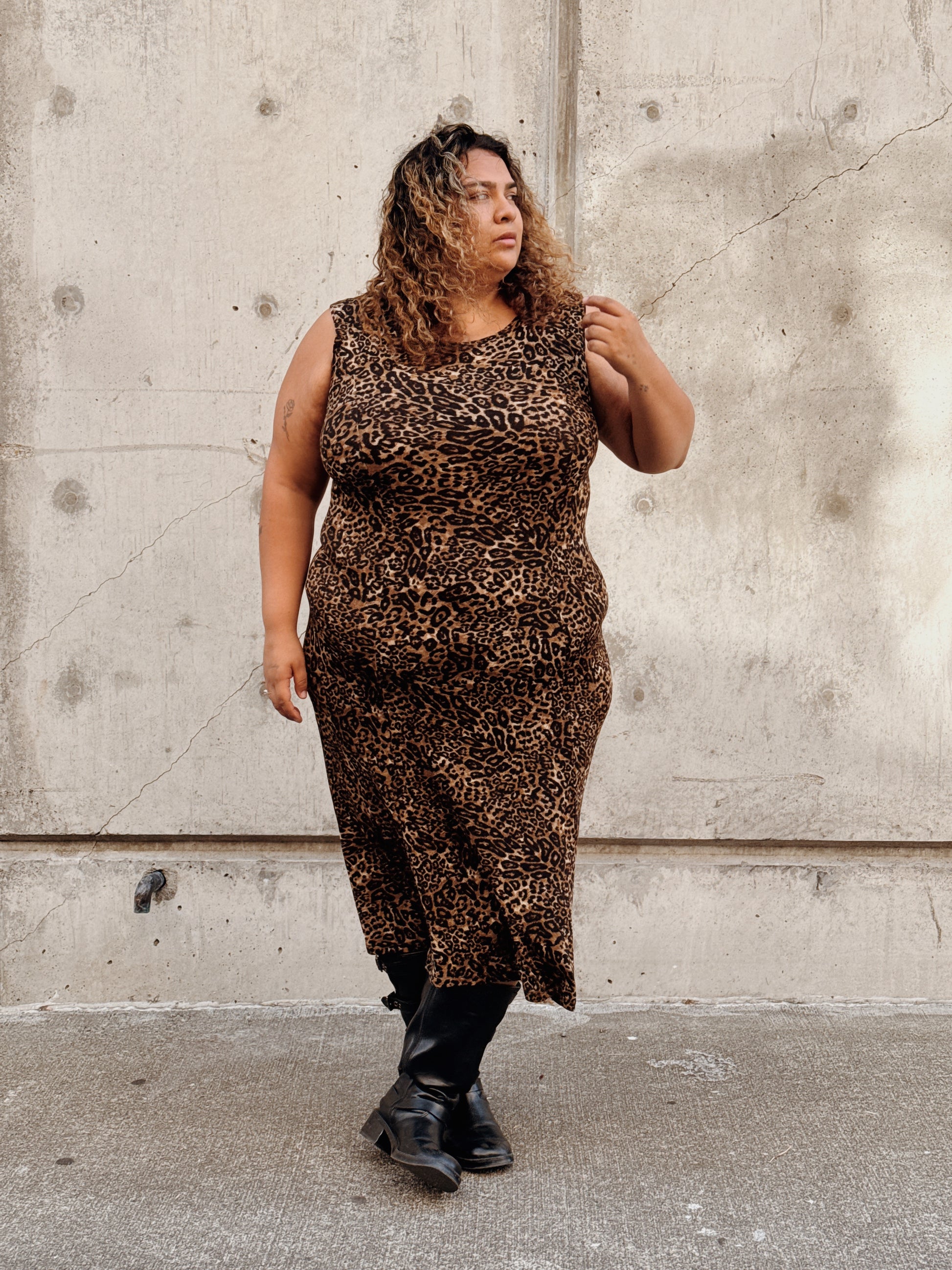 Leopard Travelers Dress