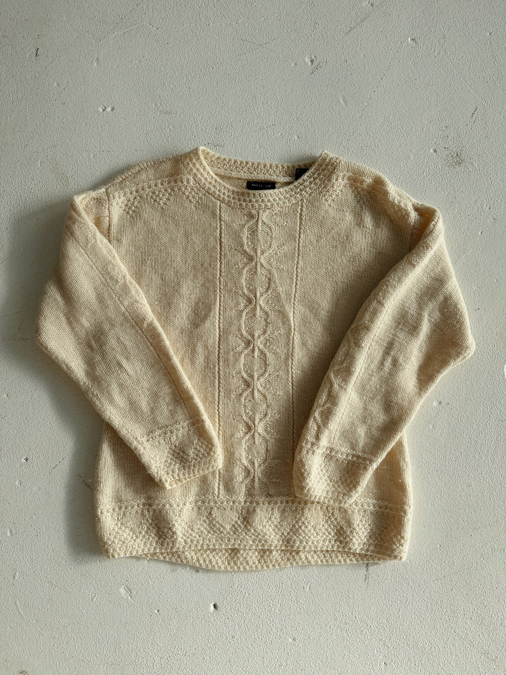 Hand Knit Wool Sweater