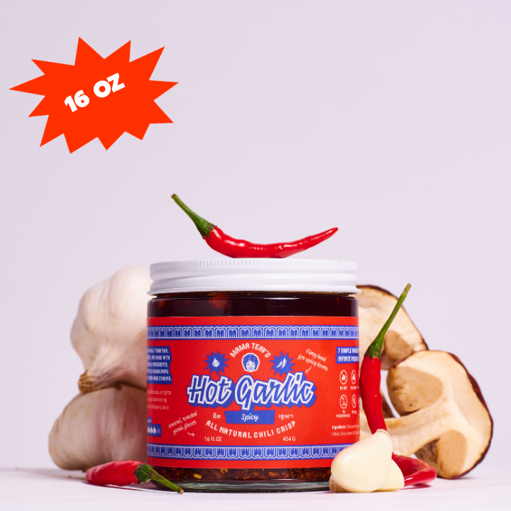 Hot Garlic Chili Crisp — Spicy