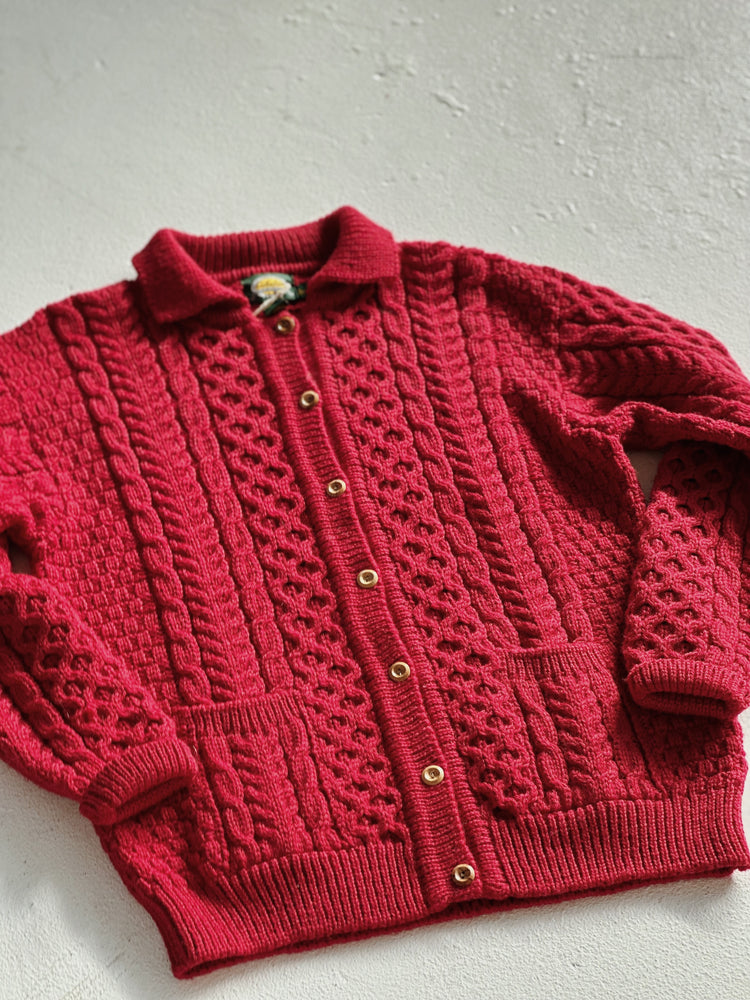 Wool Cable Cardi