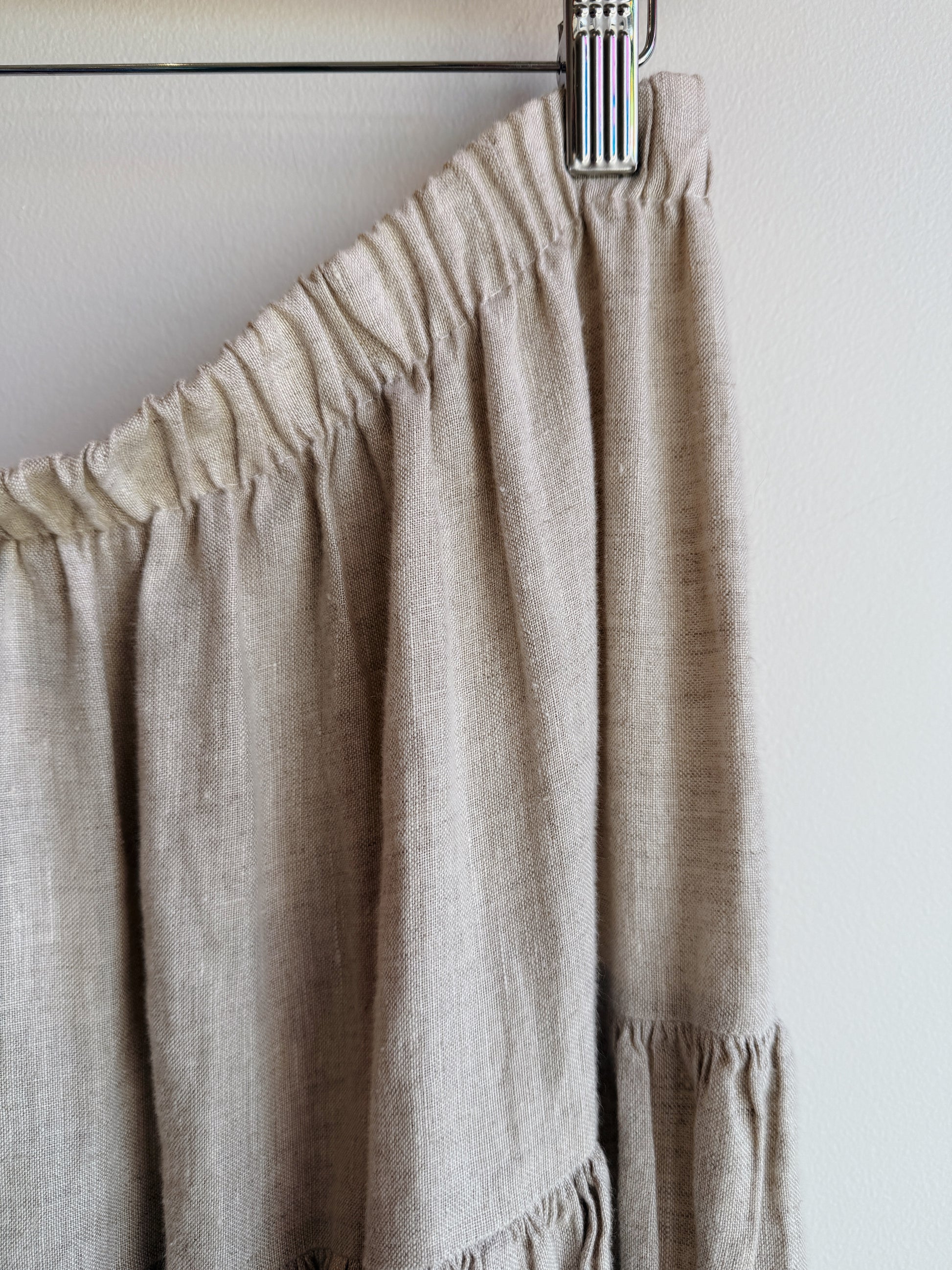 Oat Linen Skirt