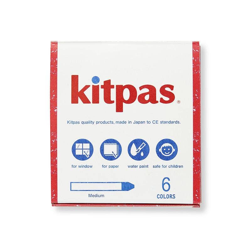 Kitpas Crayons - 6 Colors