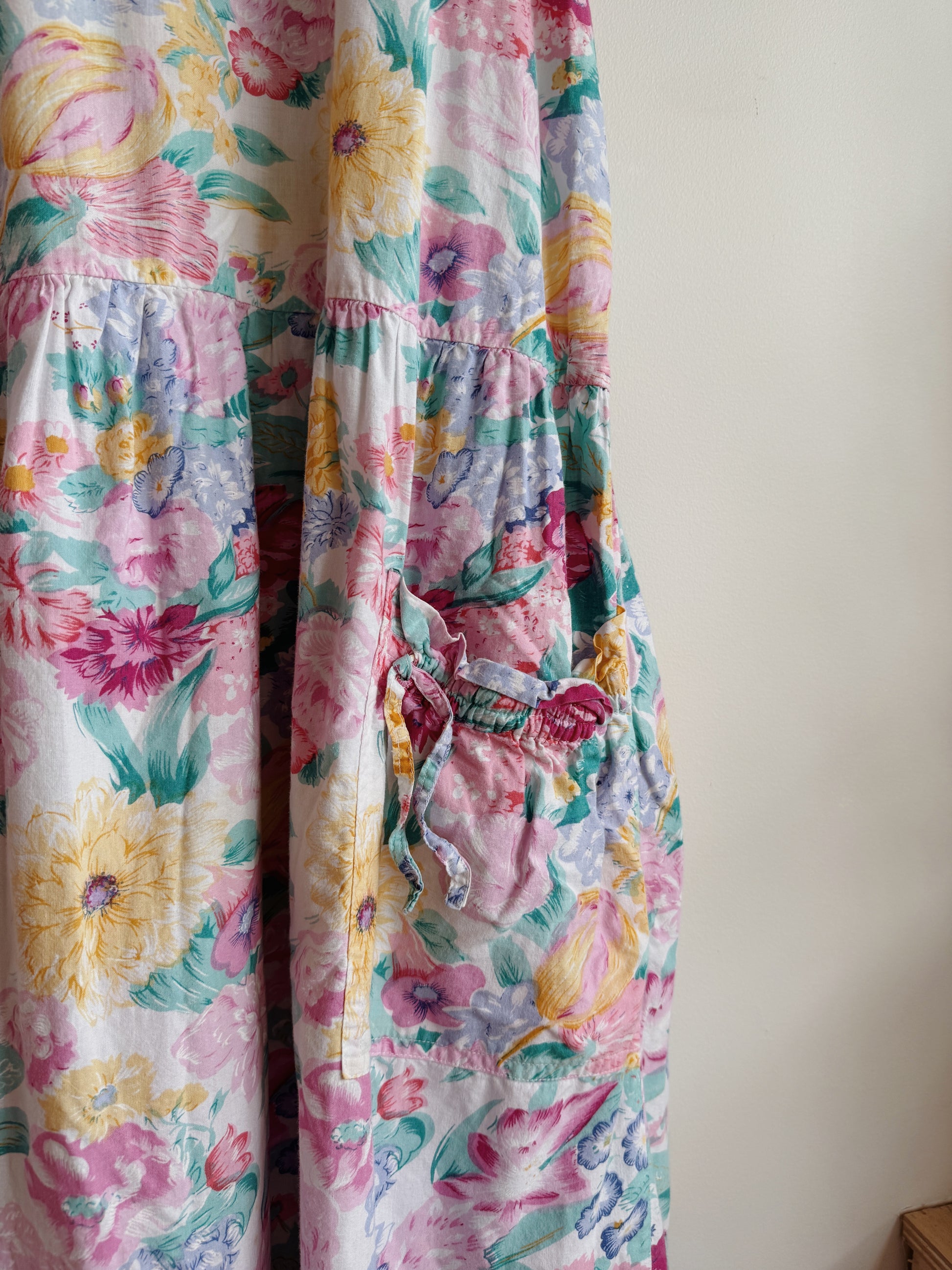 Floral Dropwaist Dress