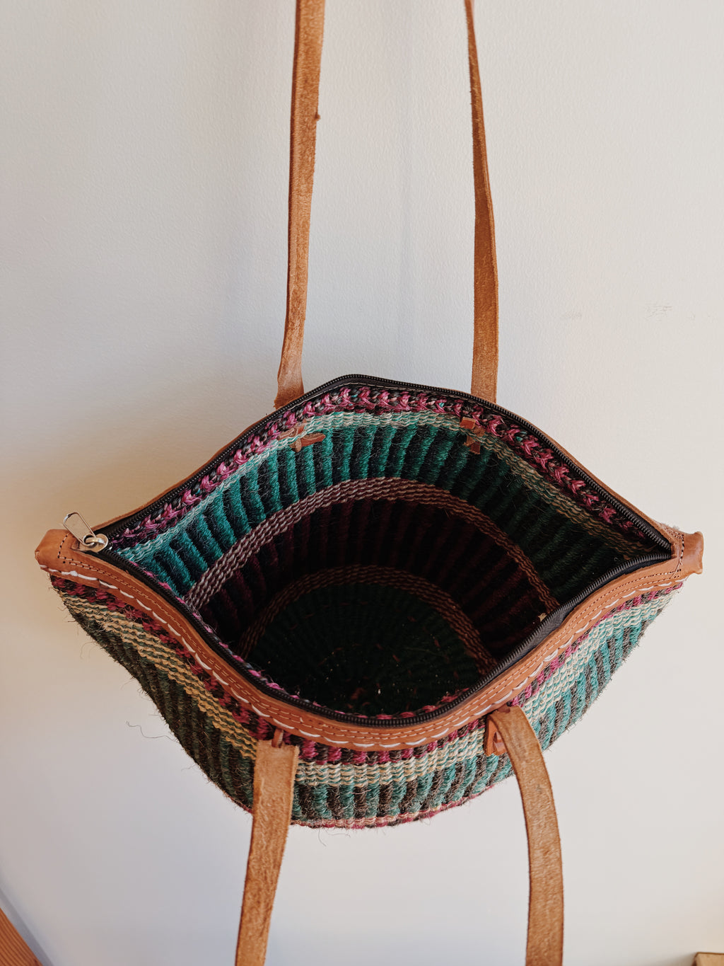 Colorful Sisal Bag