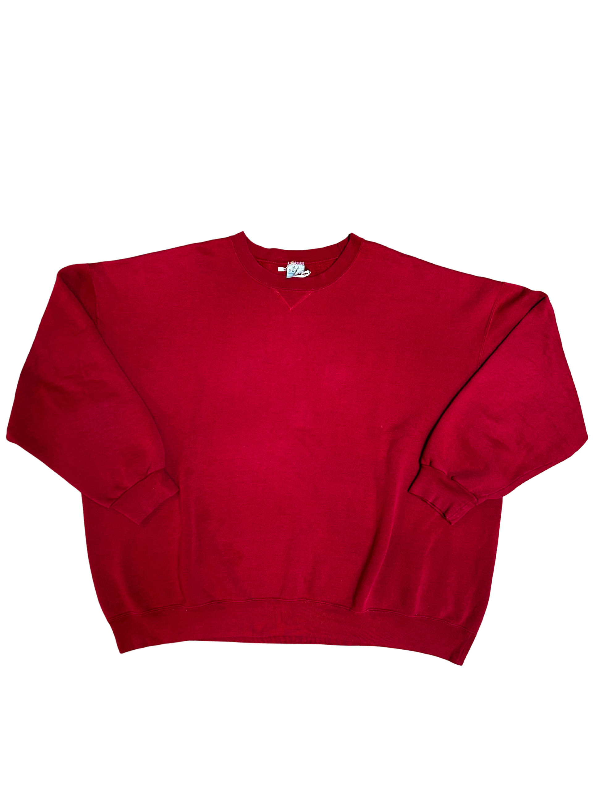 vintage Soffe burgundy crewneck sweatshirt (as is)