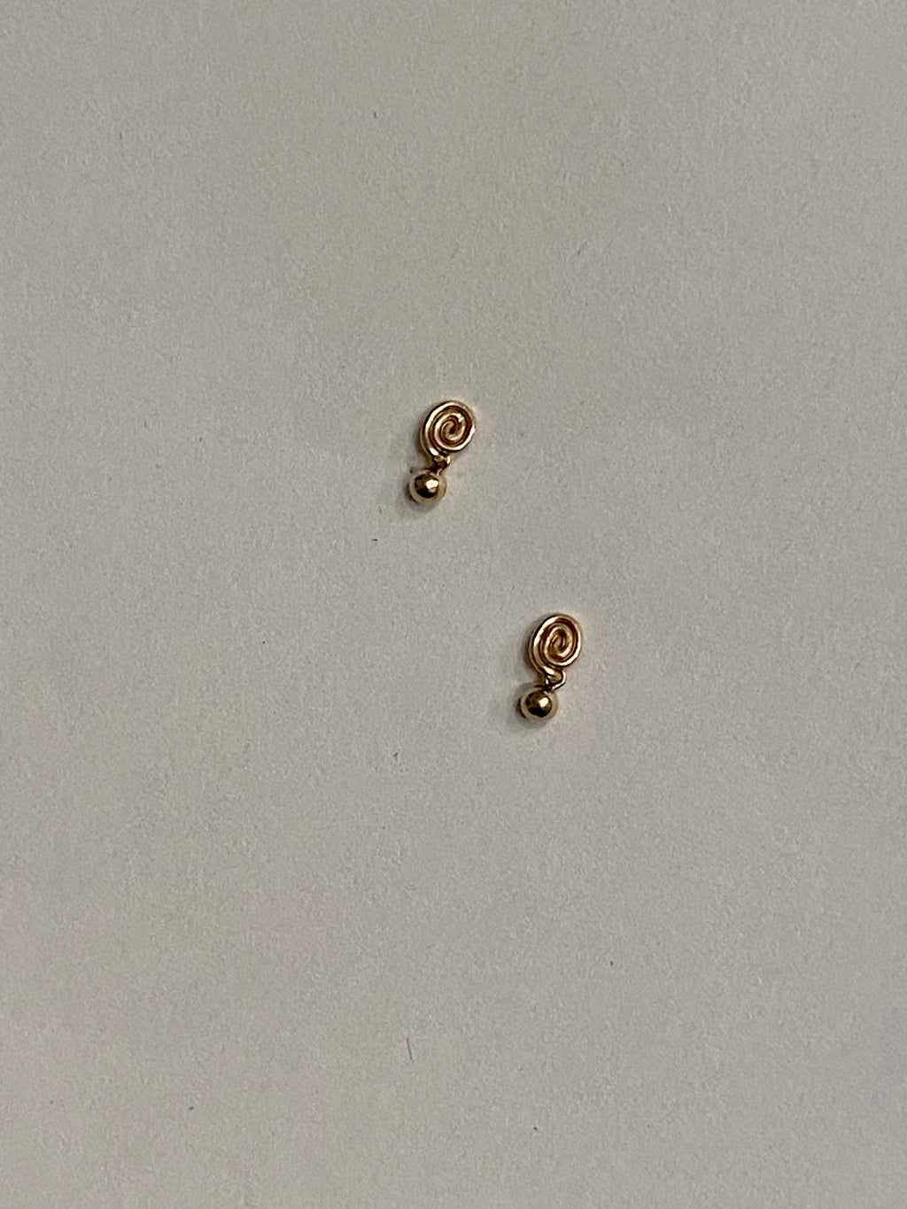 Inward Earrings- Sphere