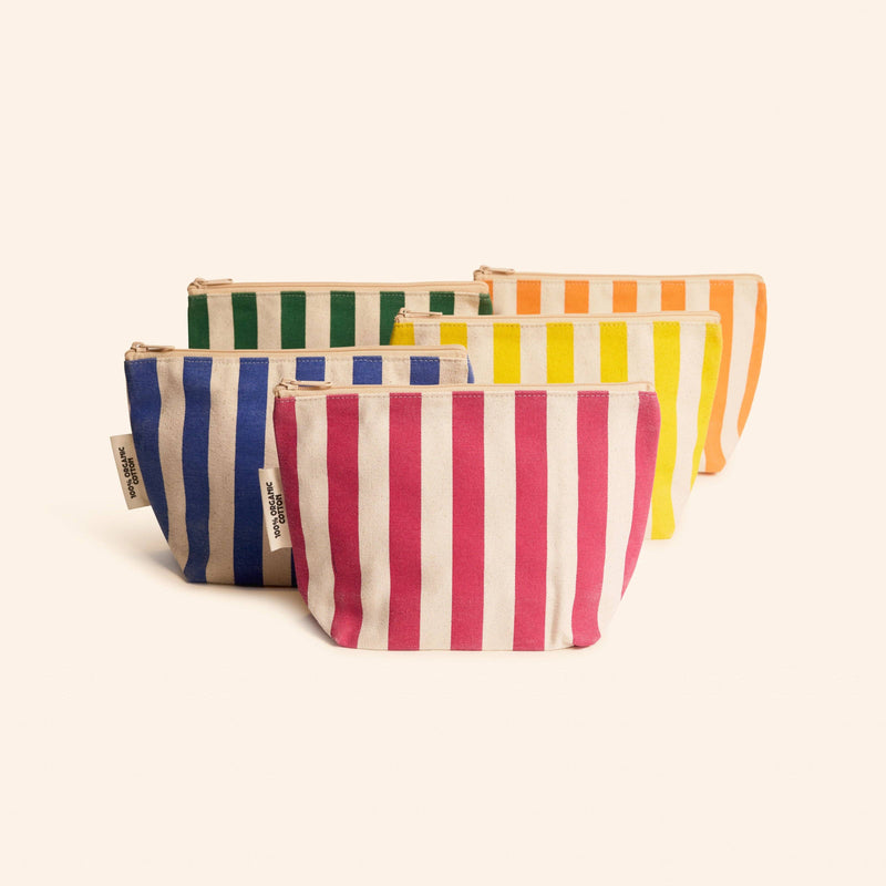 Organic Cotton Zipper Bags