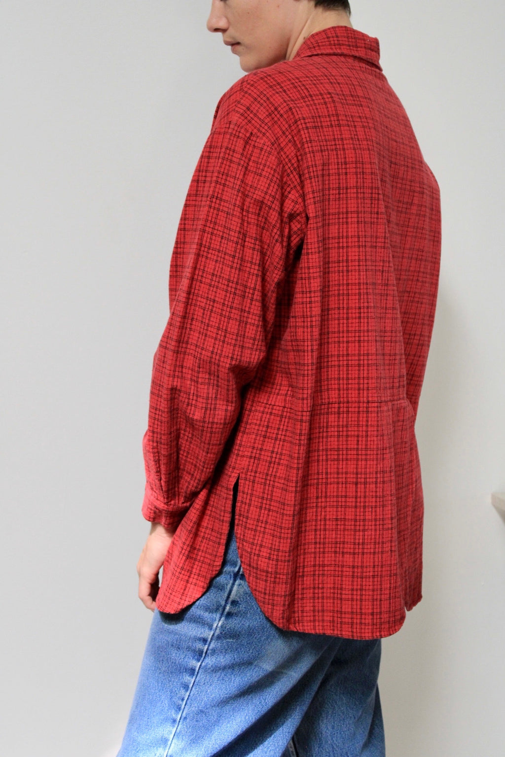 Window Pane Button Down Shirt