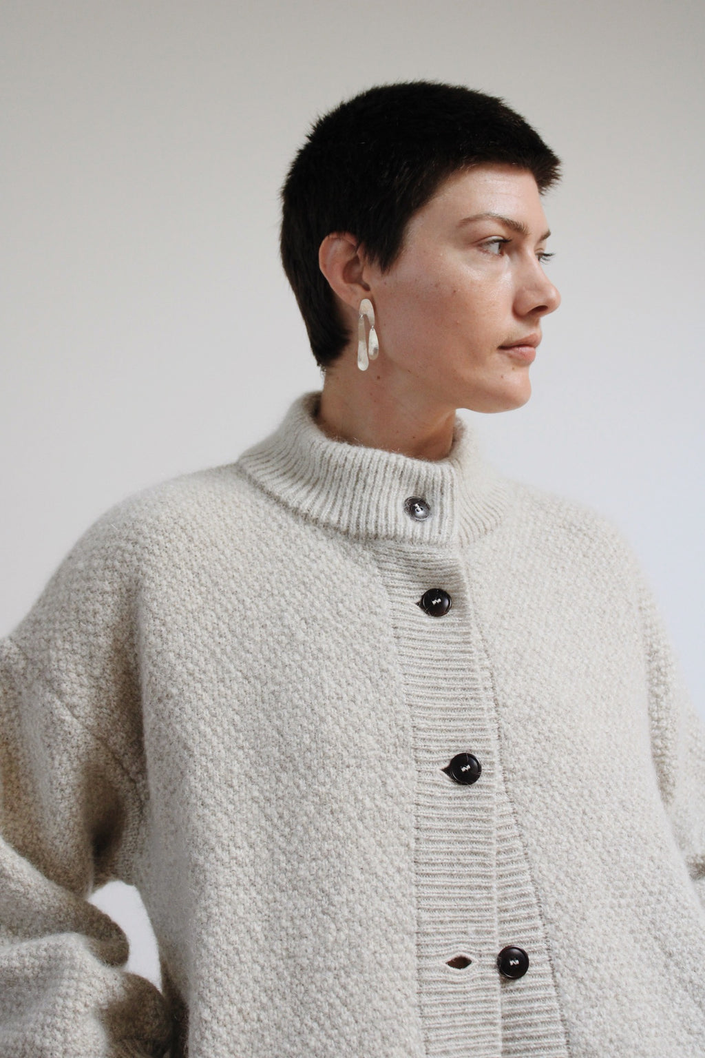George Mohair Cardigan