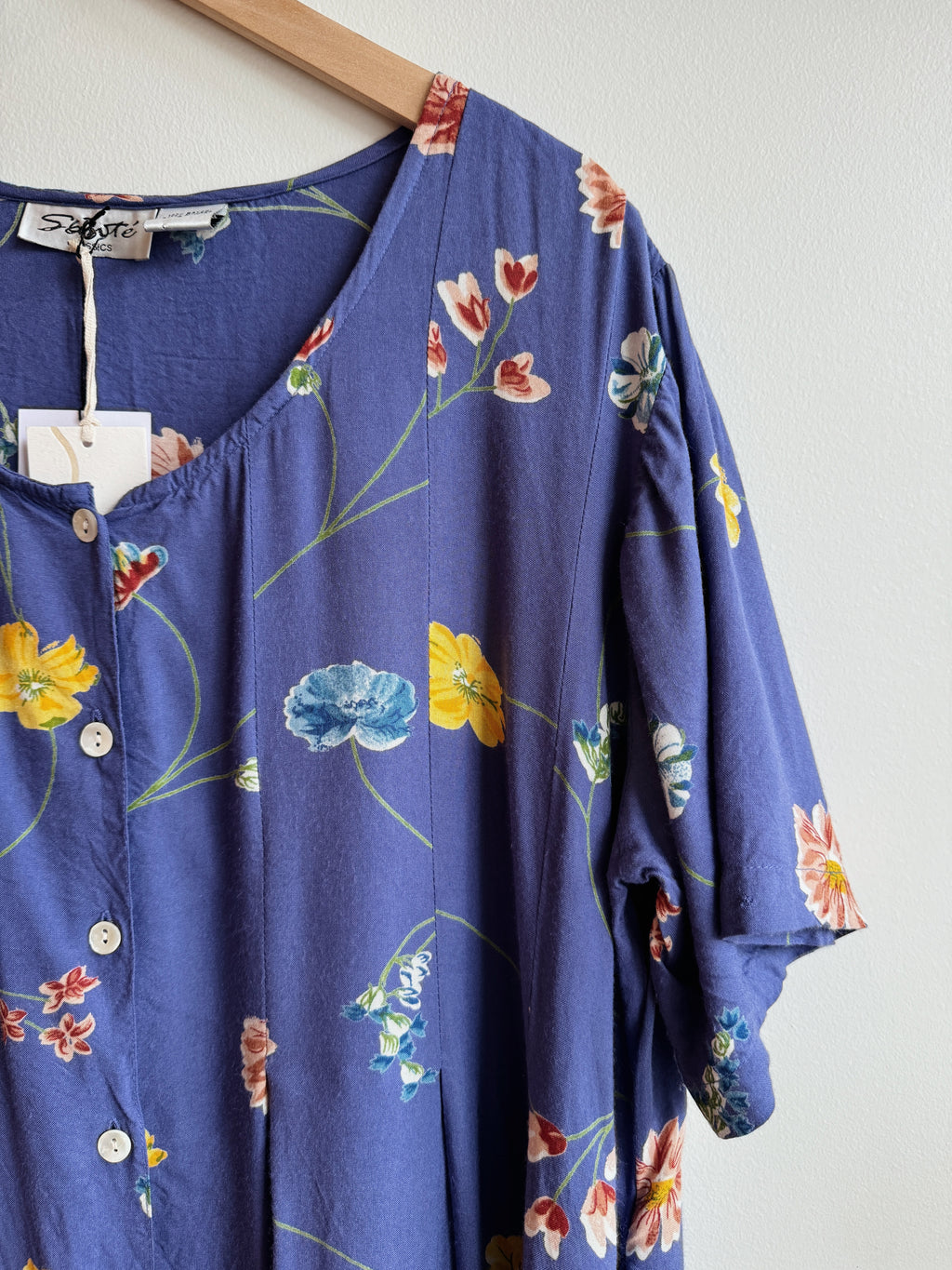 Periwinkle Floral Dress