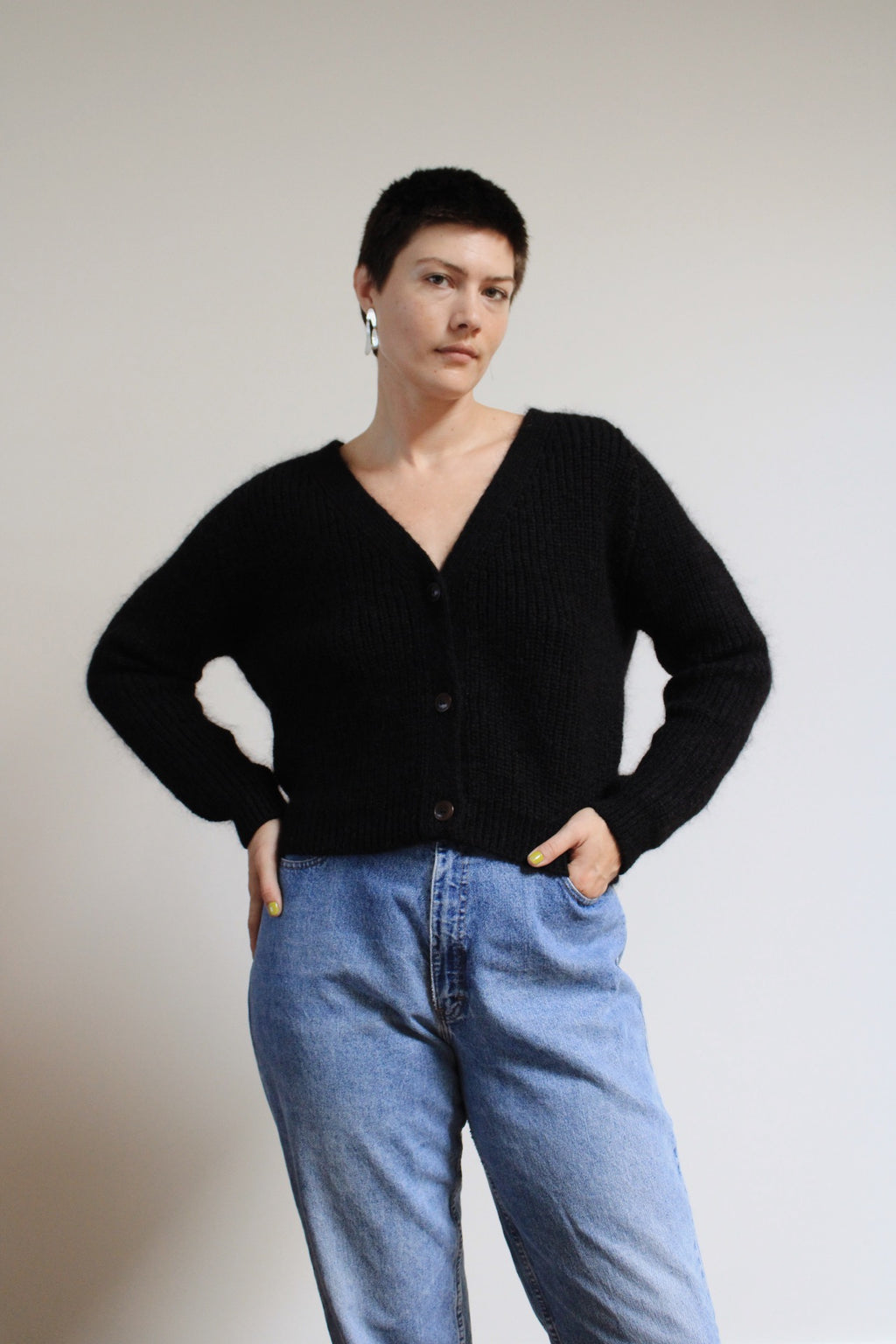 Anna Mohair Cardigan