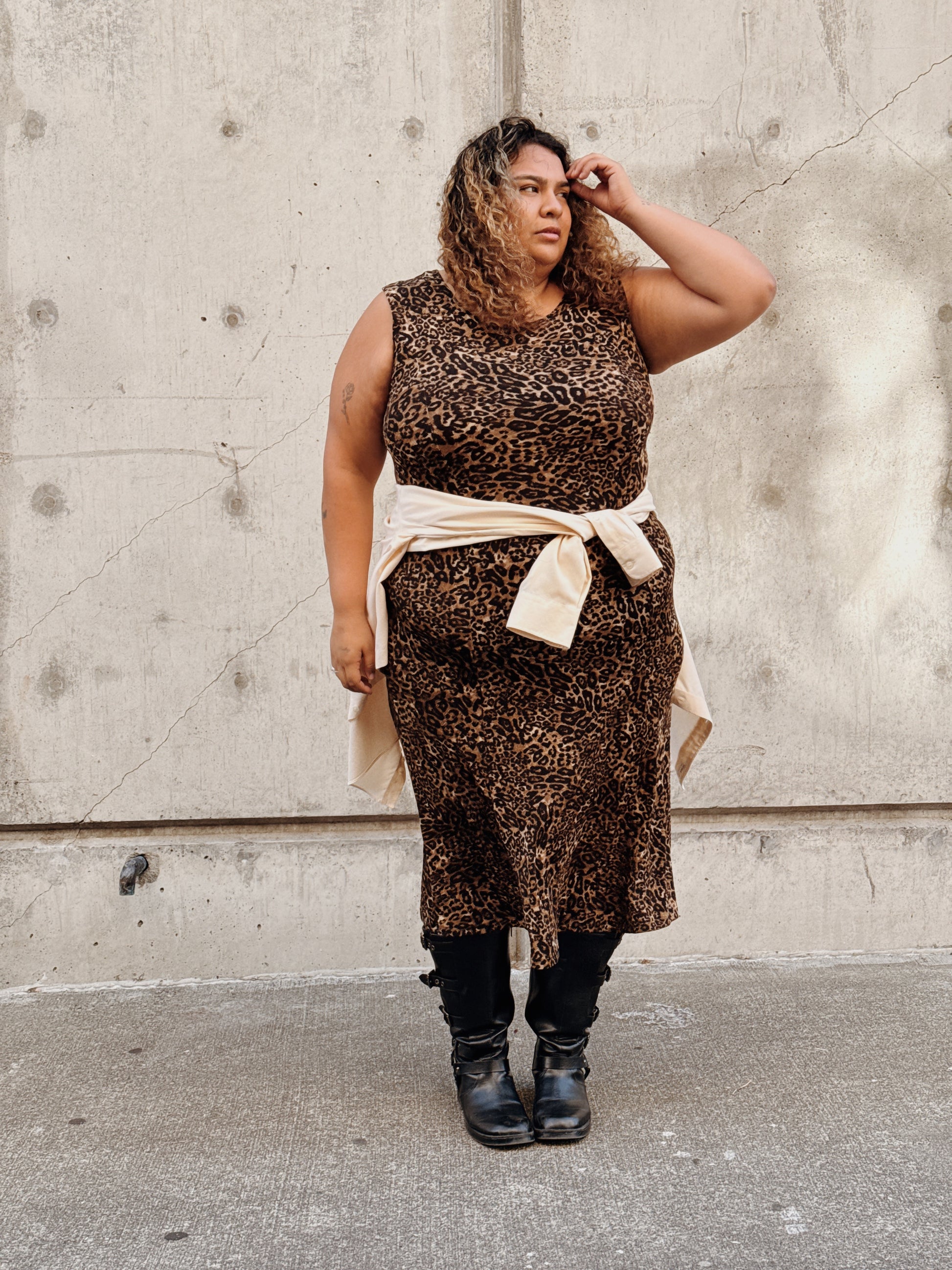 Leopard Travelers Dress