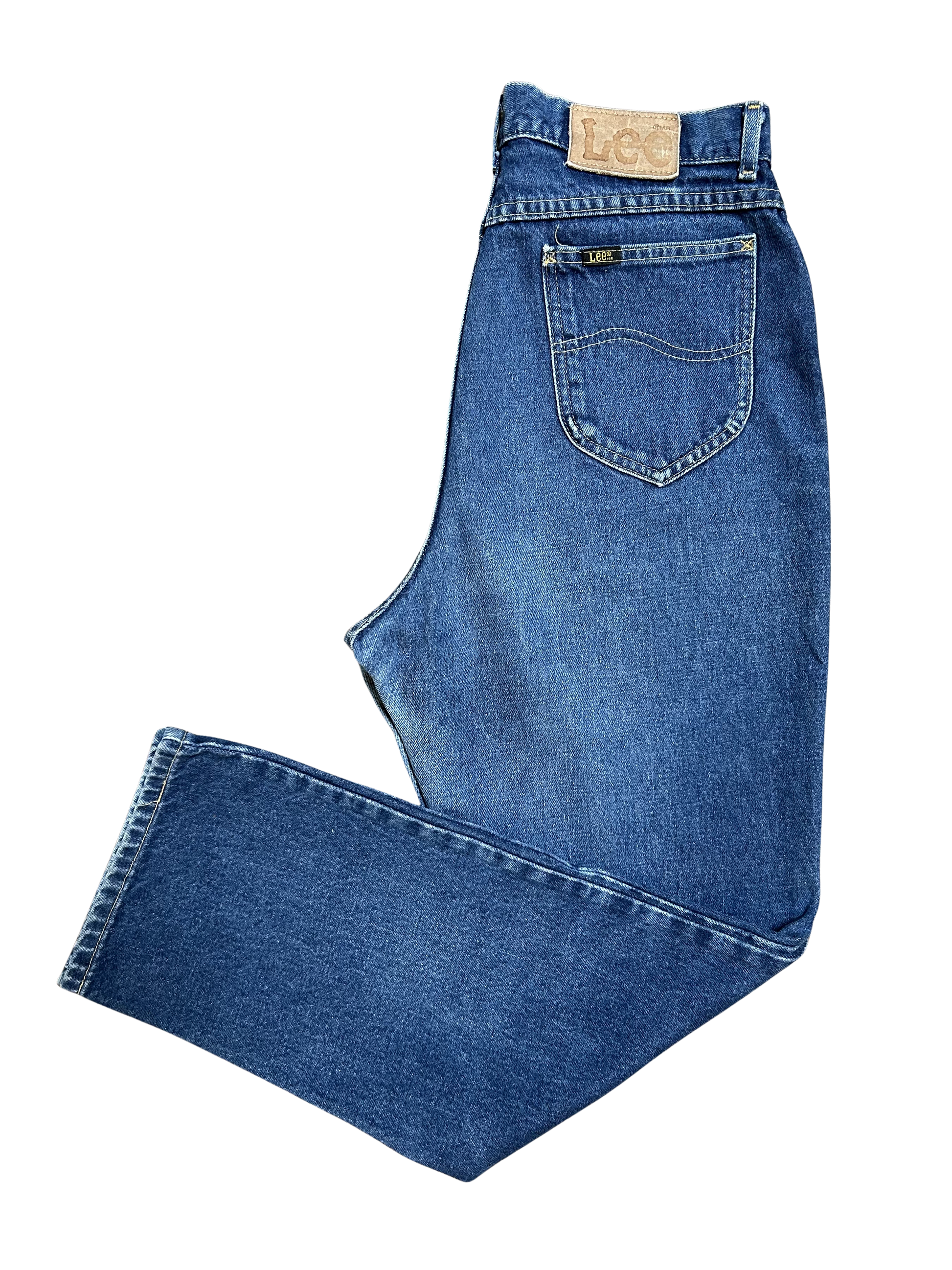 Lee dark wash high waisted jeans