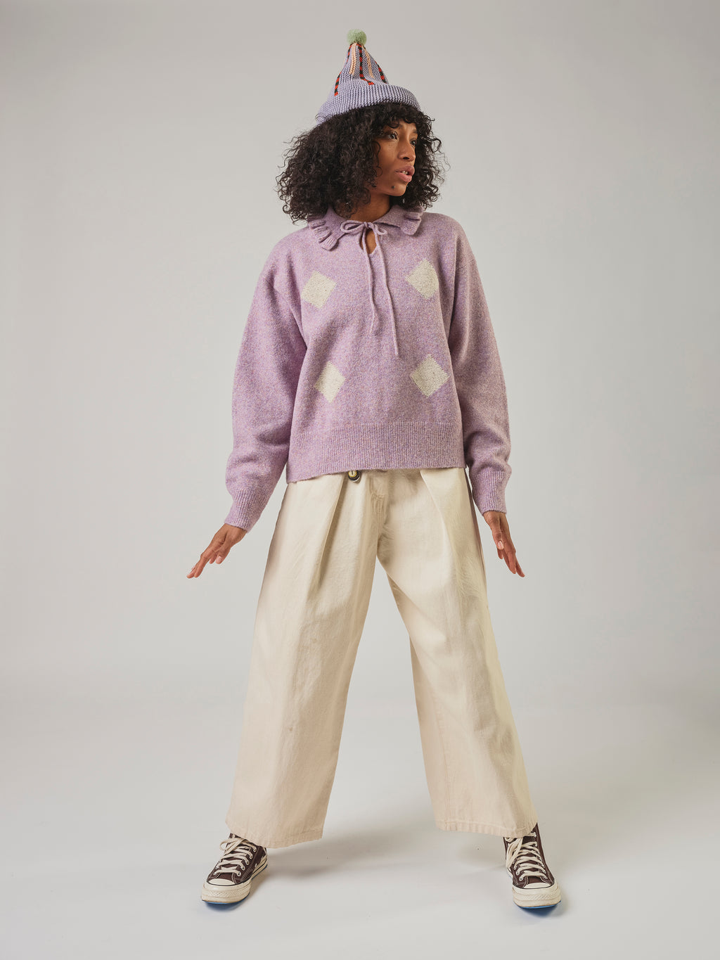 Harlequin Pullover
