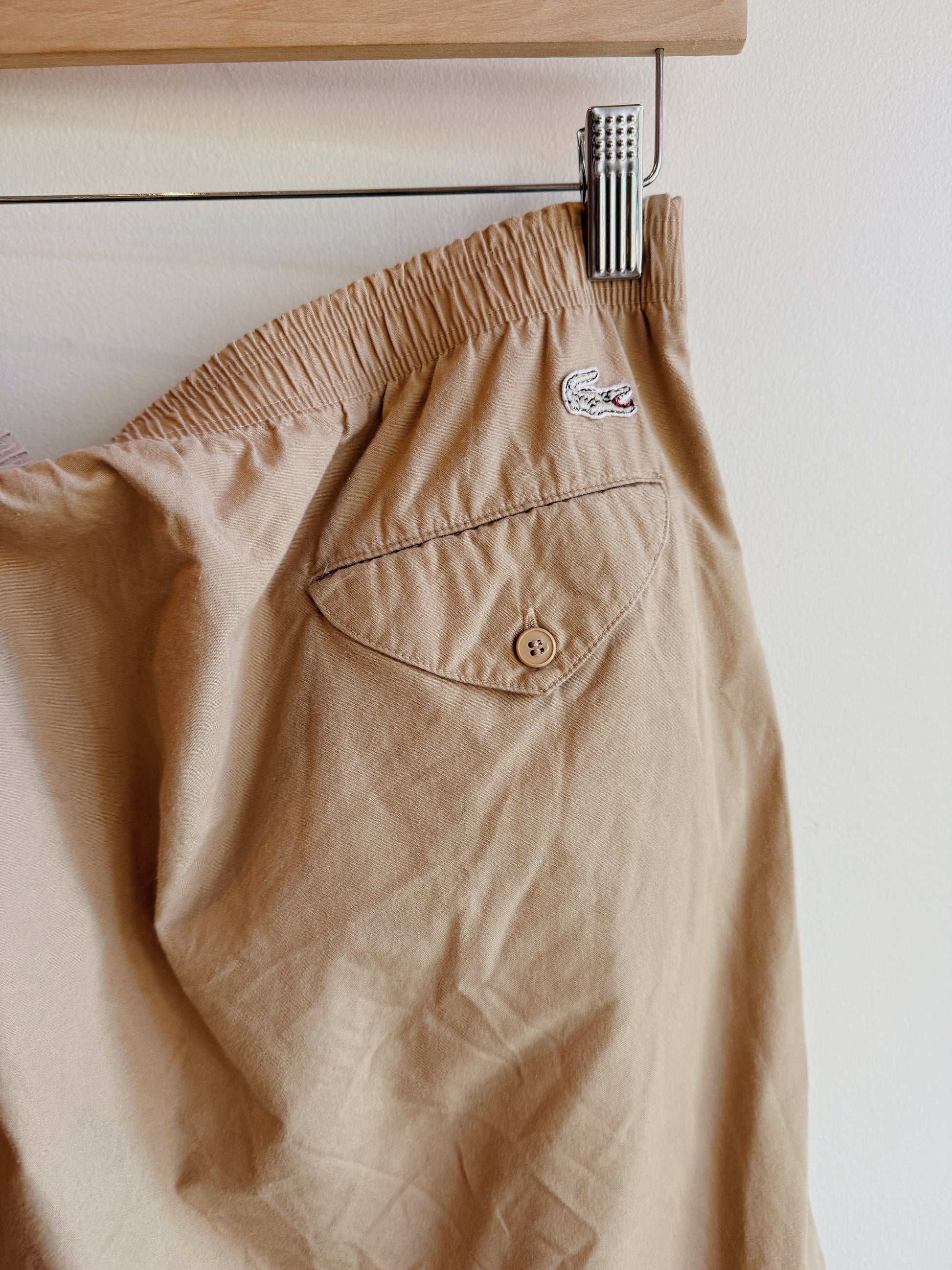 Lacoste Tan Boxer Skirt