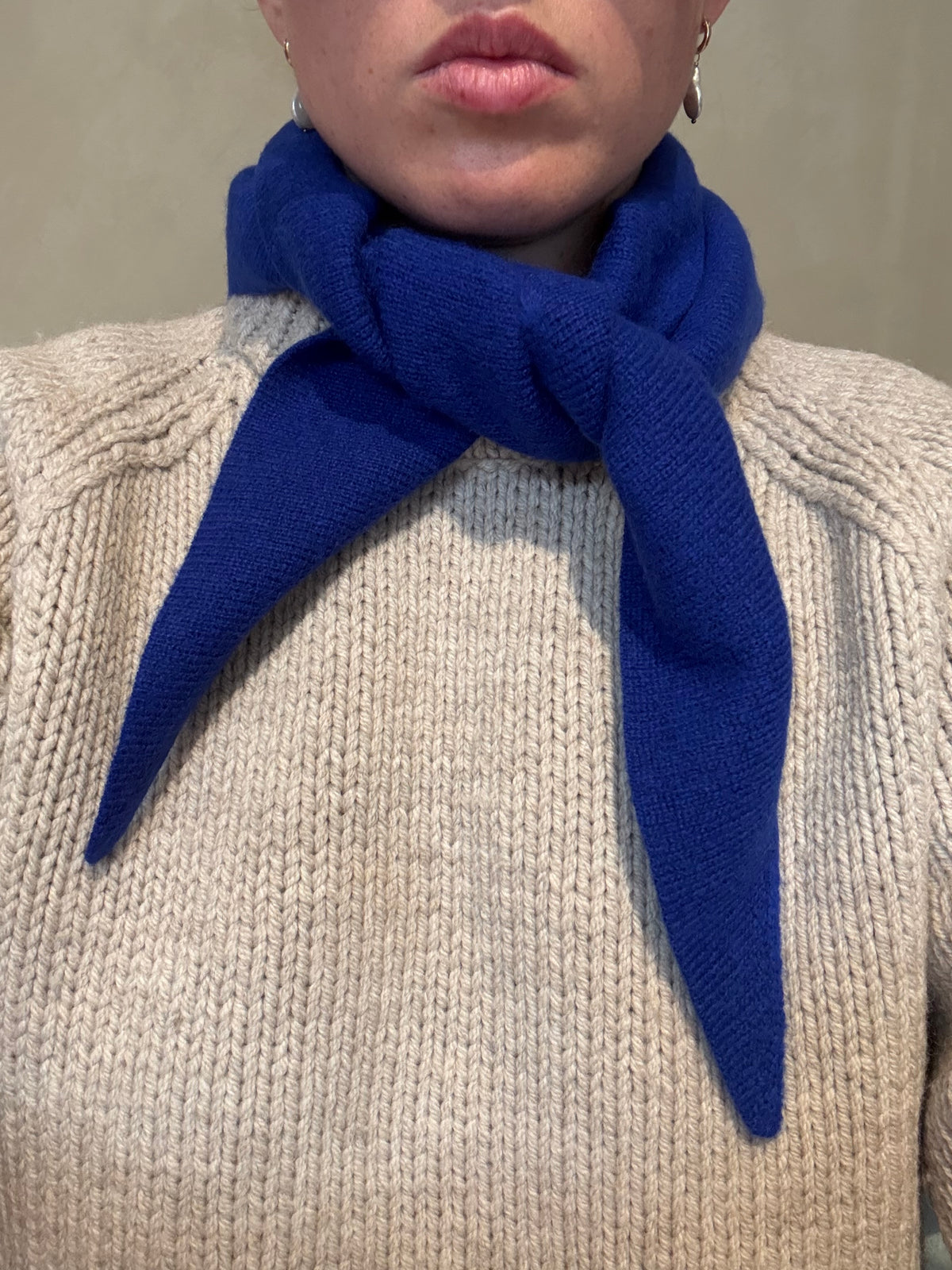 Cashmere Triangle Scarf